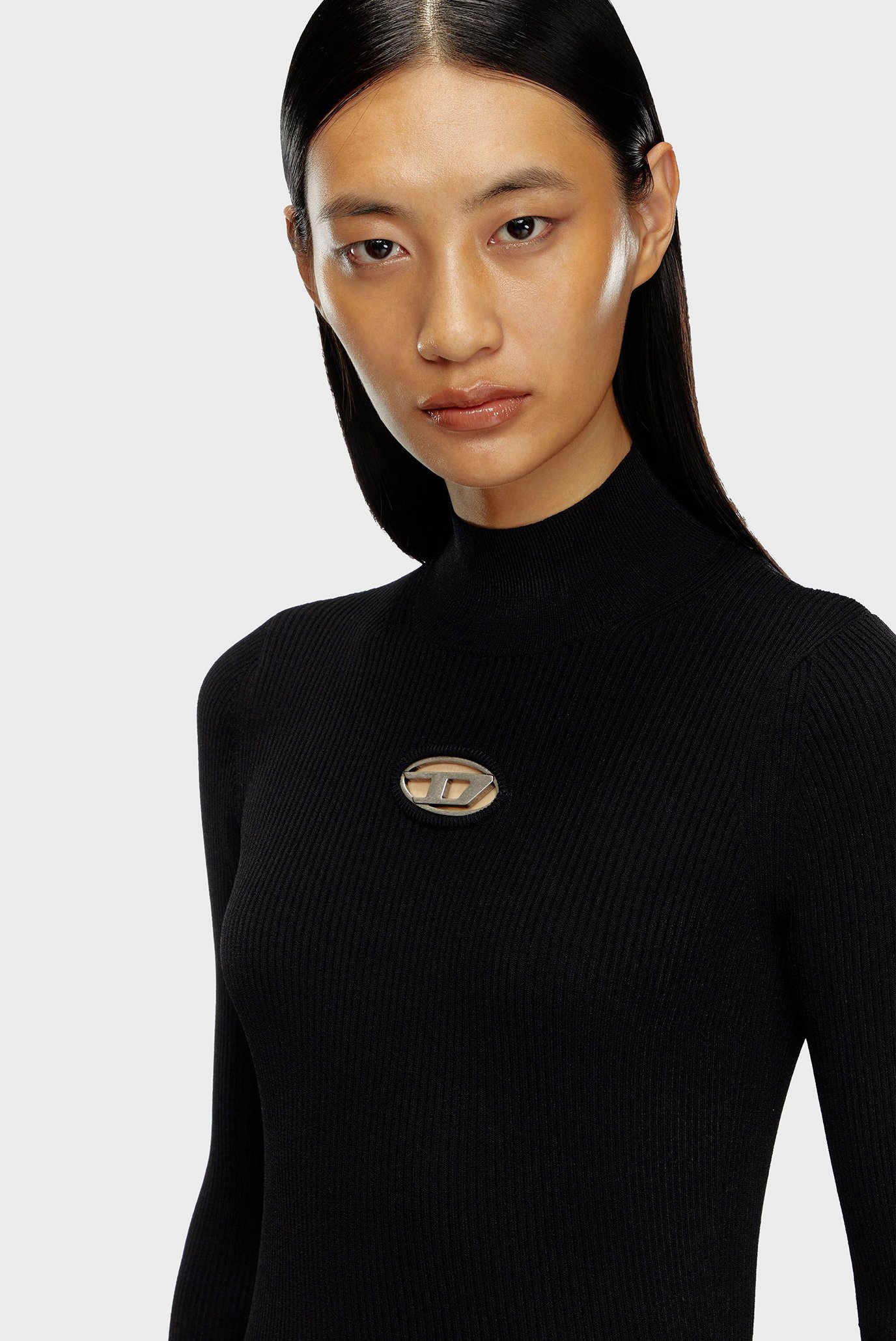 Женский черный гольф M-VALARI-TN MAGLIA 4