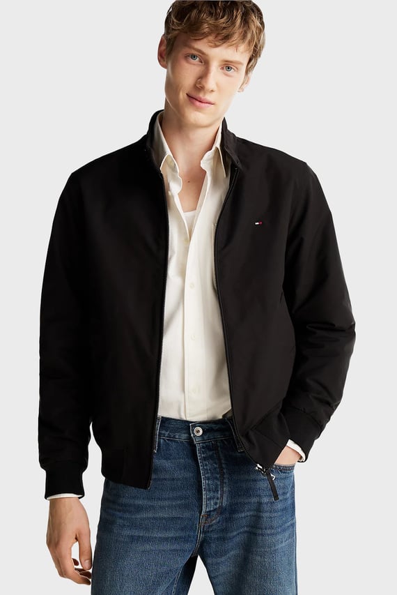 Мужская черная куртка HARRINGTON JACKET