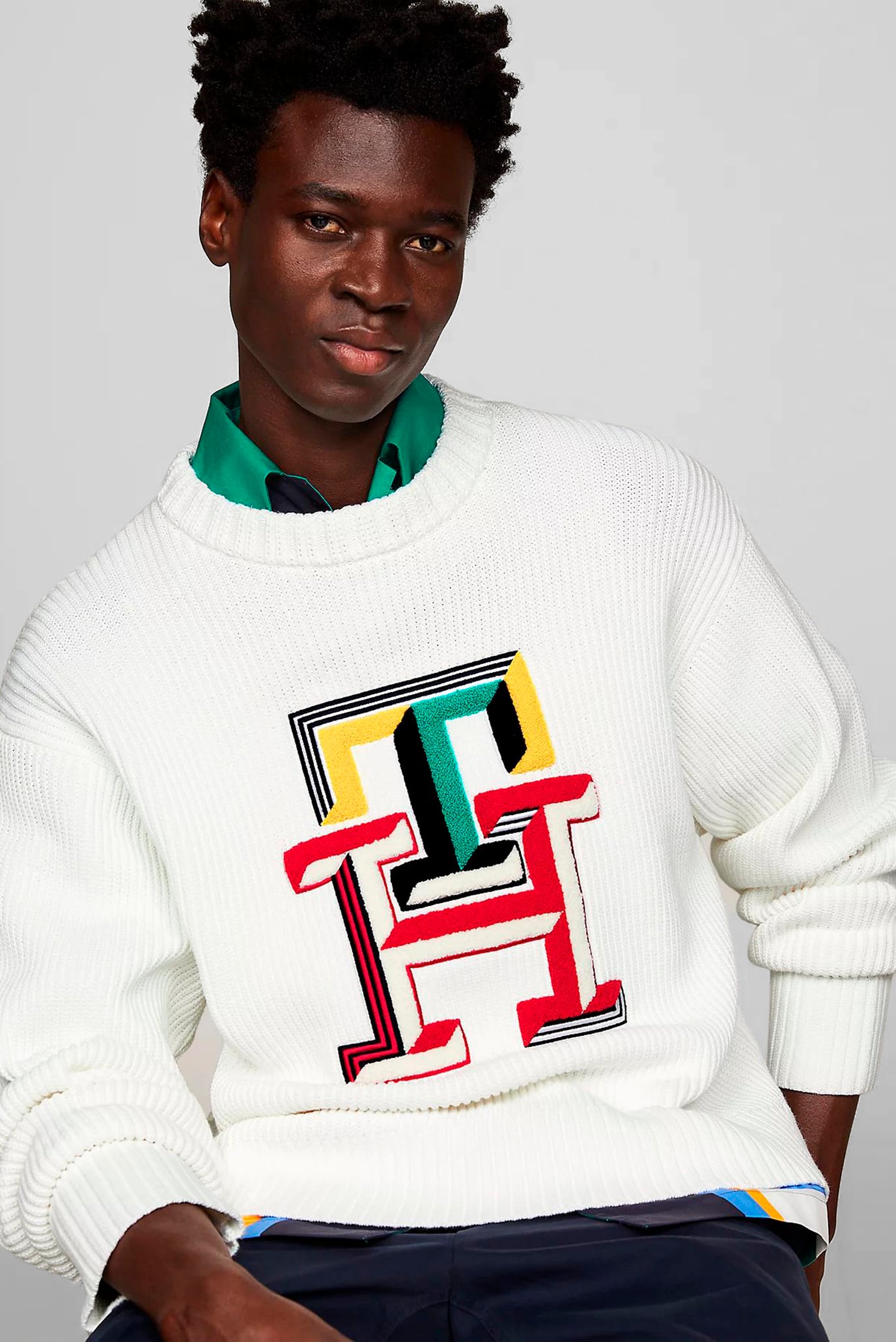 Свитер THC MONOGRAM CREW 4