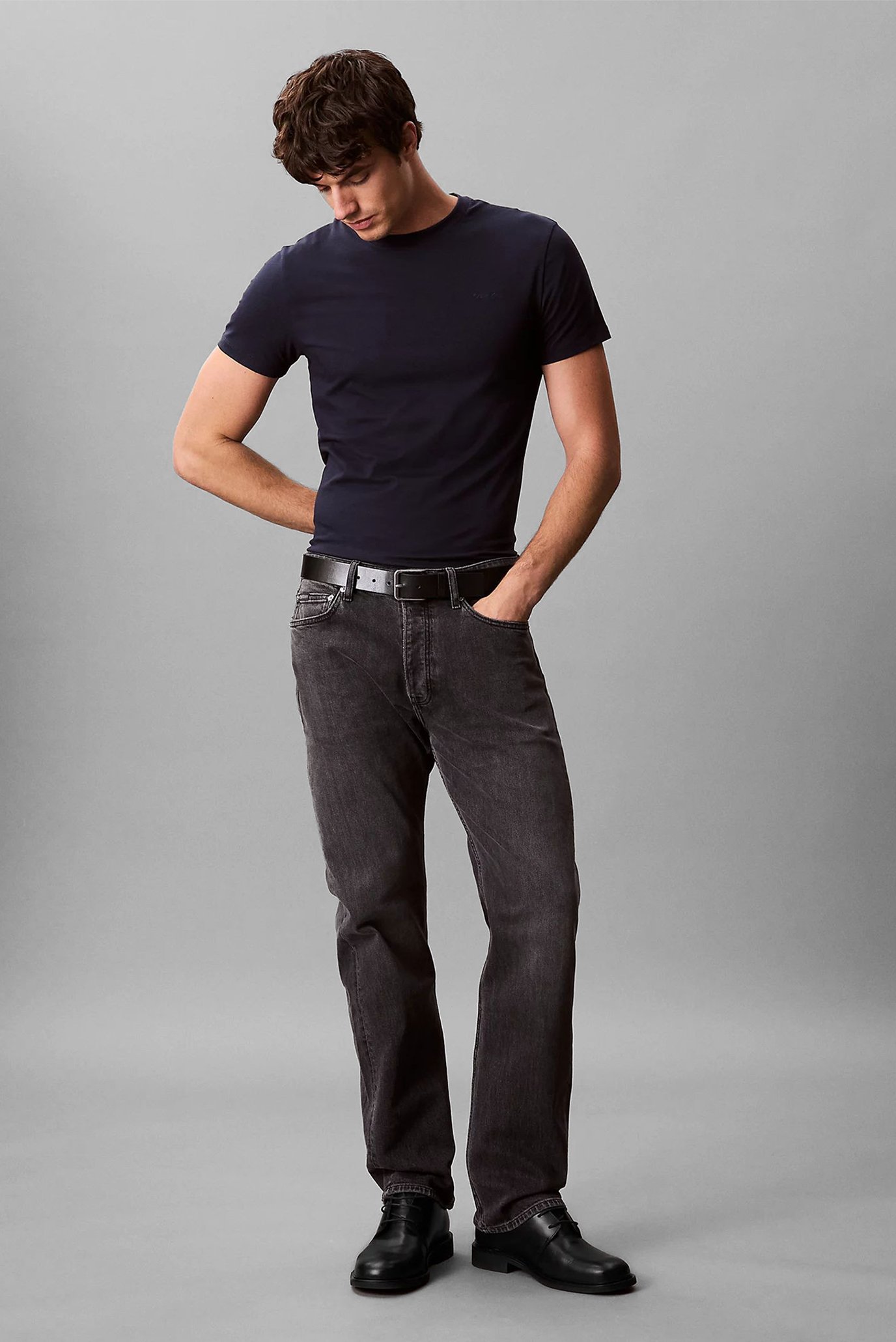 Футболка SS SLIM STRETCH COTTON CREWNK TE 2