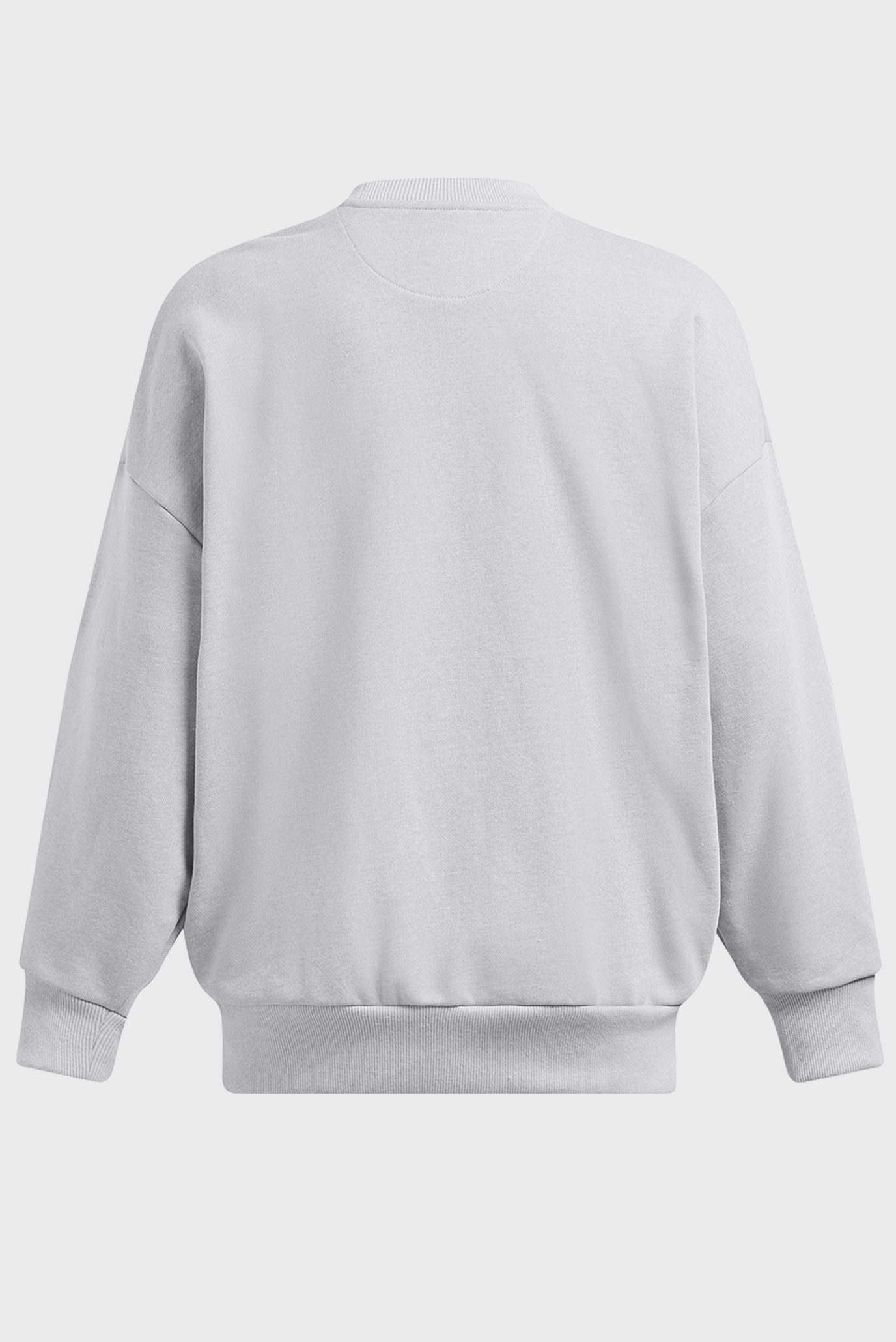 Женский серый свитшот UA Icon HWT Terry OS Crew 5