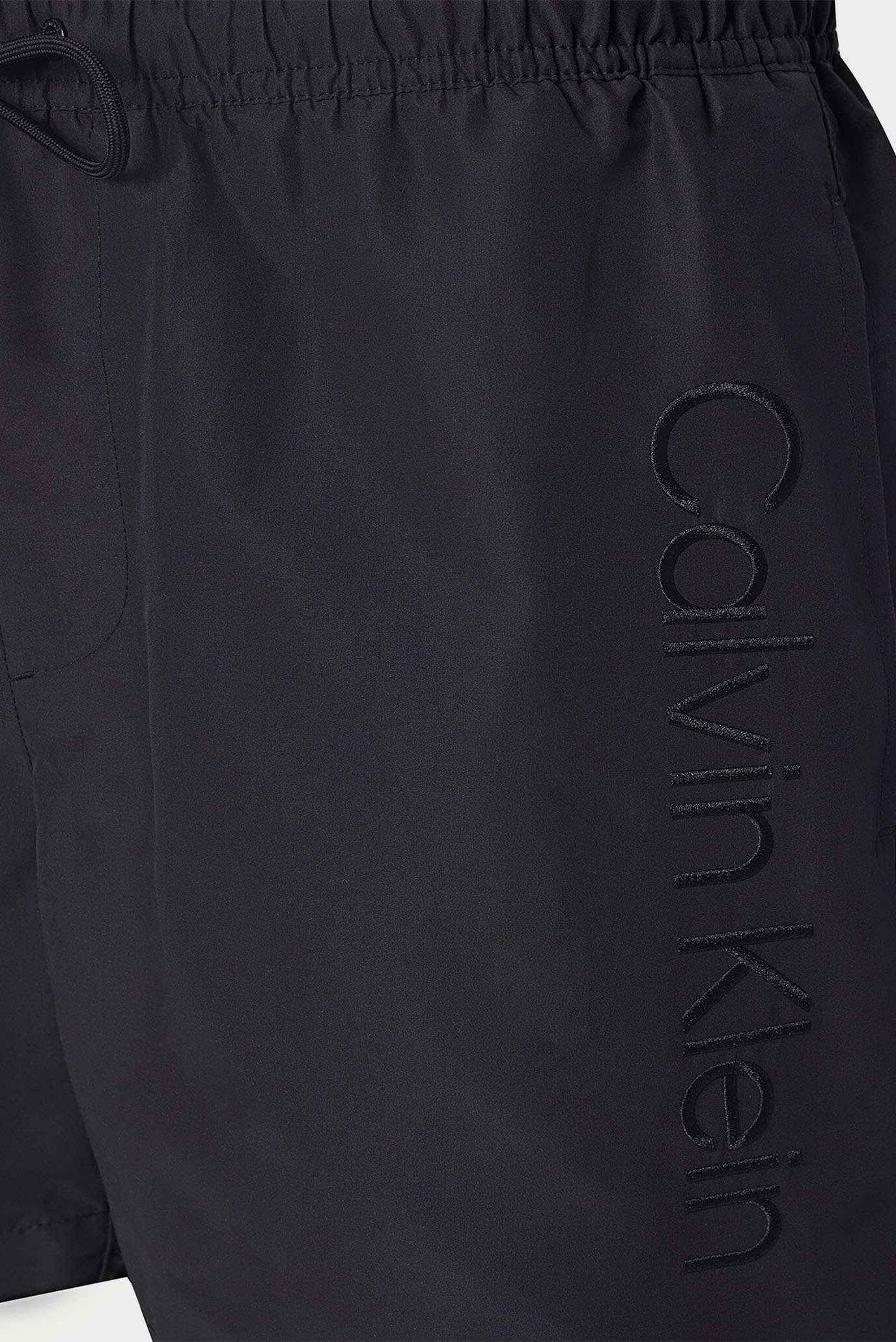 Мужские черные плавательные шорты MEDIUM DRAWSTRINGCalvin Klein Мужские черные плавательные шорты MEDIUM DRAWSTRING 5