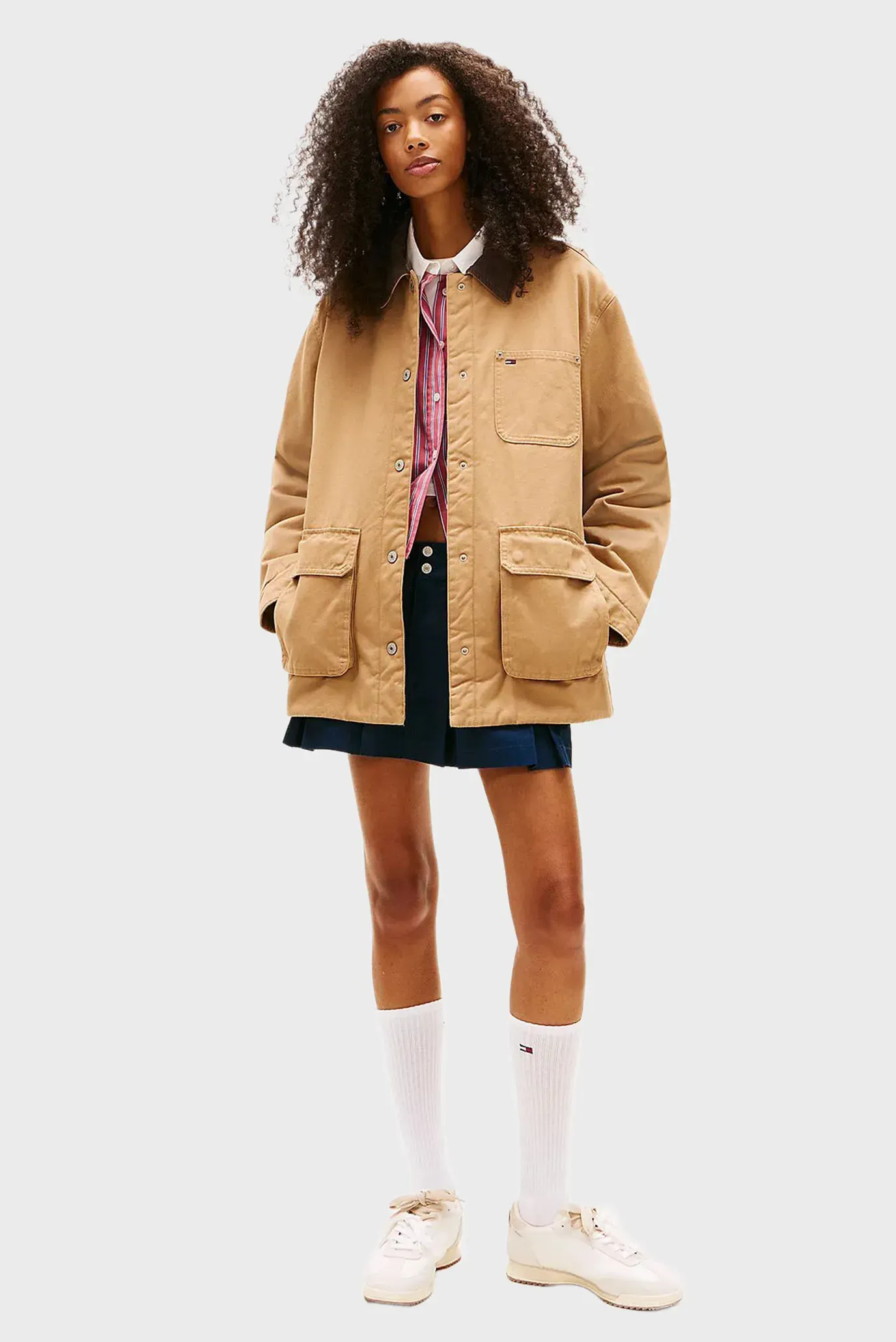 Куртка демисезонная TJW TWILL JACKET CORD COLLAR 2