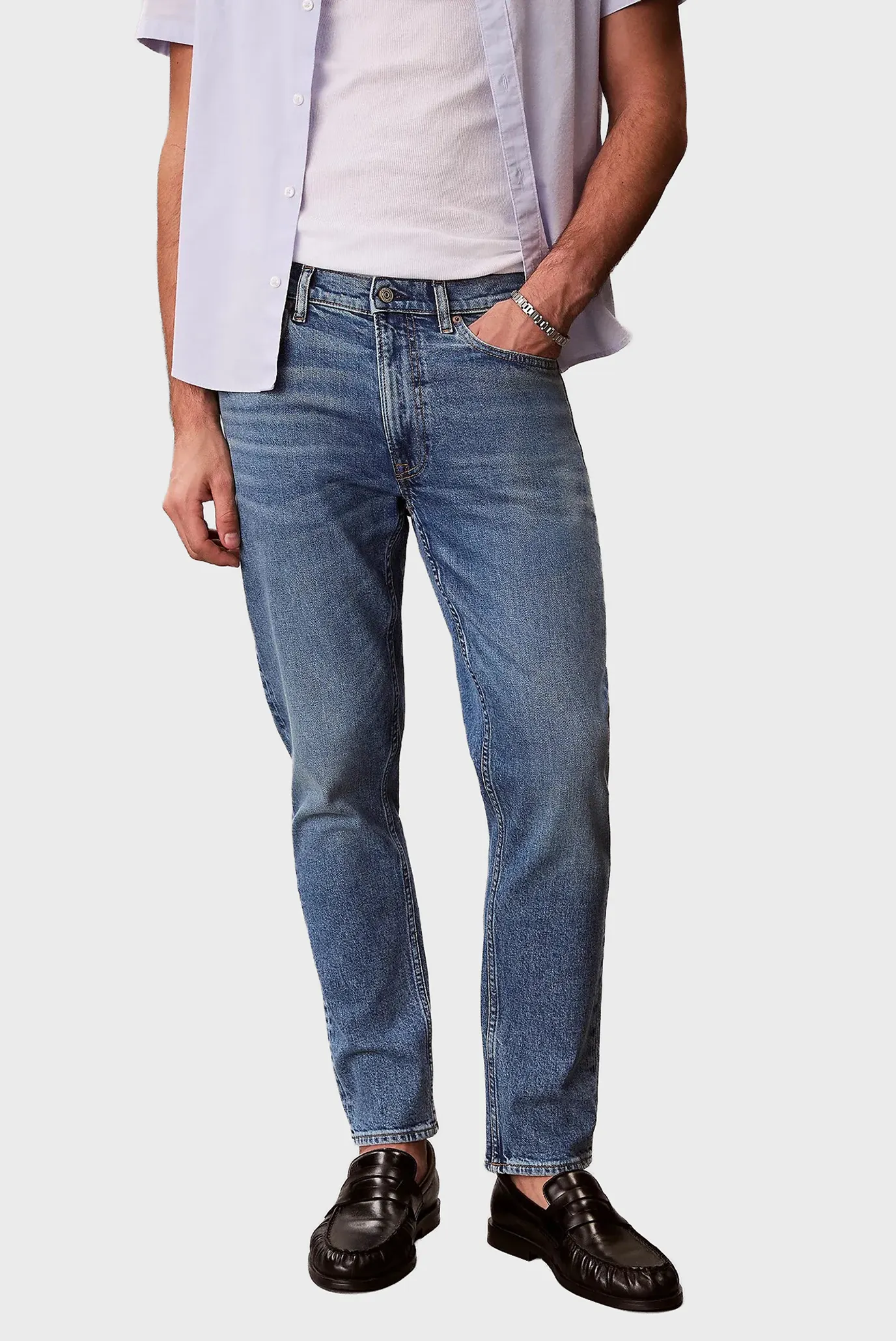 Джинсы CLASSIC TAPER KLEIN BLUE JEAN 1