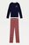 Мужская пижама (лонгслив, брюки) LS PANT FLANNEL SLIPPER SET