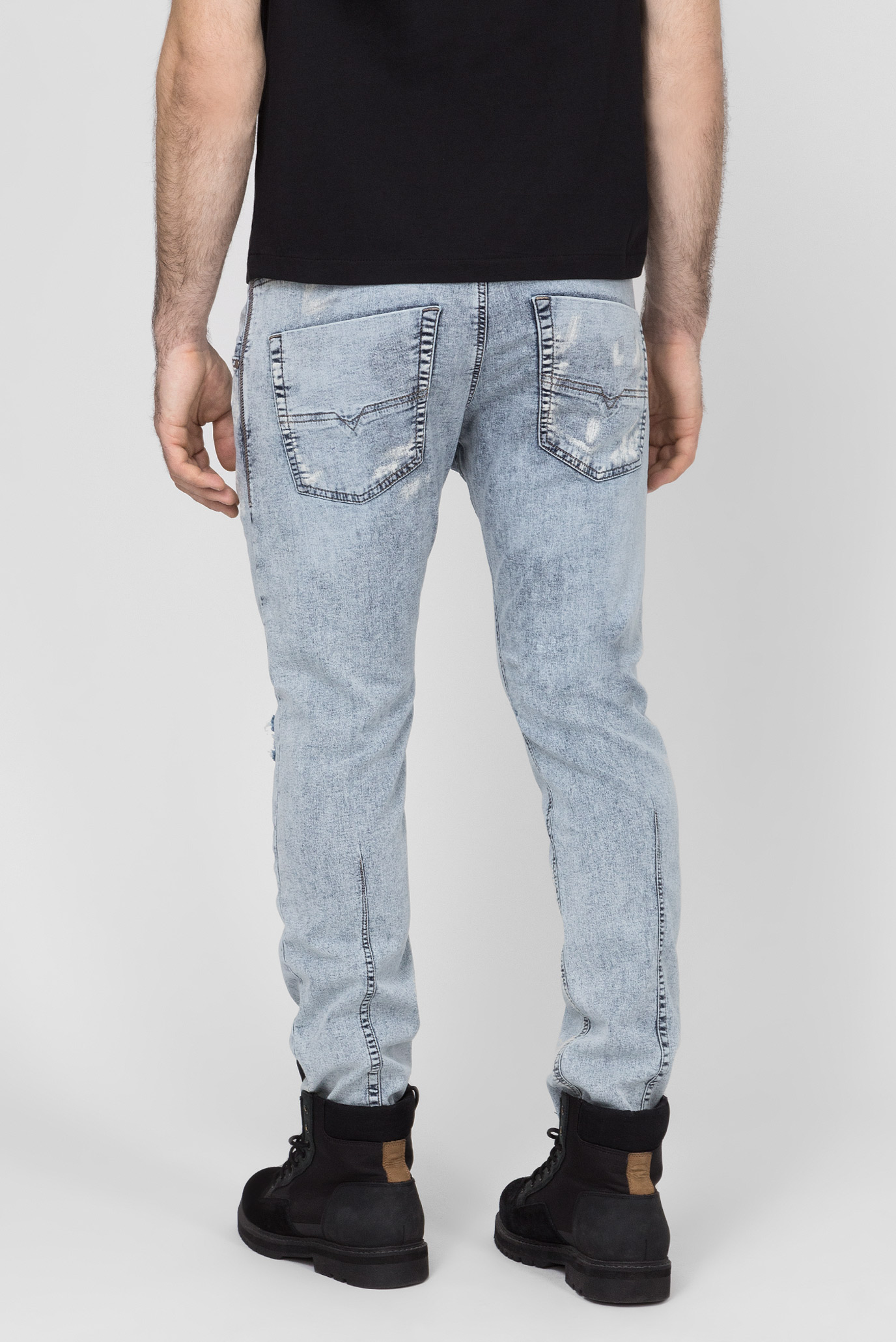 Мужские голубые джинсы KROOLEY CB-NE 8