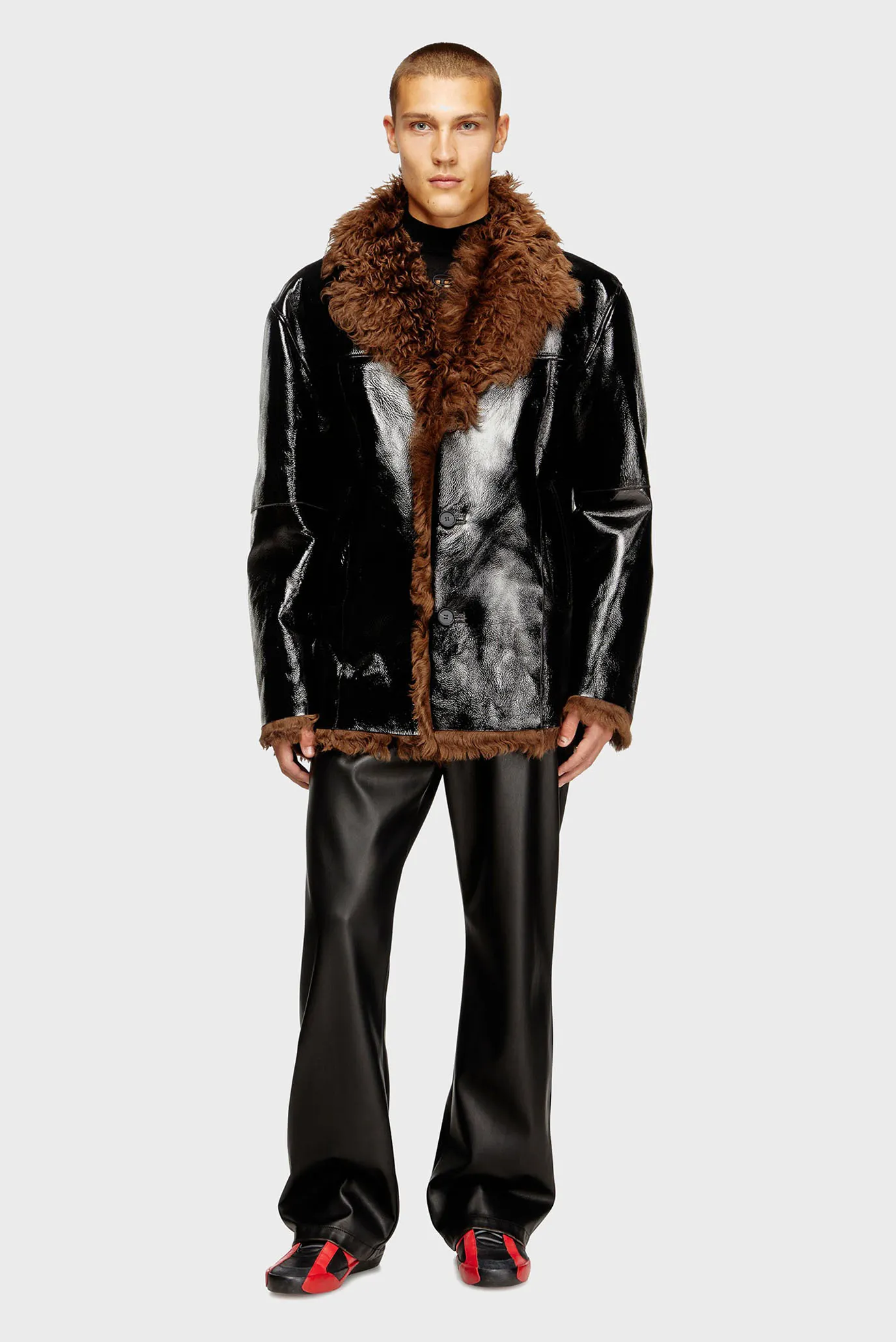 Куртка кожаная L-HARNETT GIACCA 4