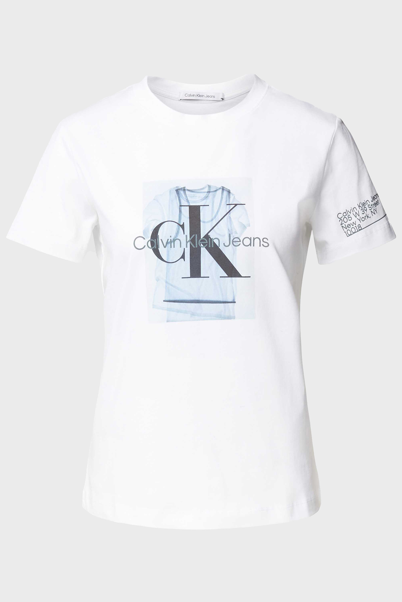 Женская белая футболка PHOTOPRINT REGULAR TEE 1