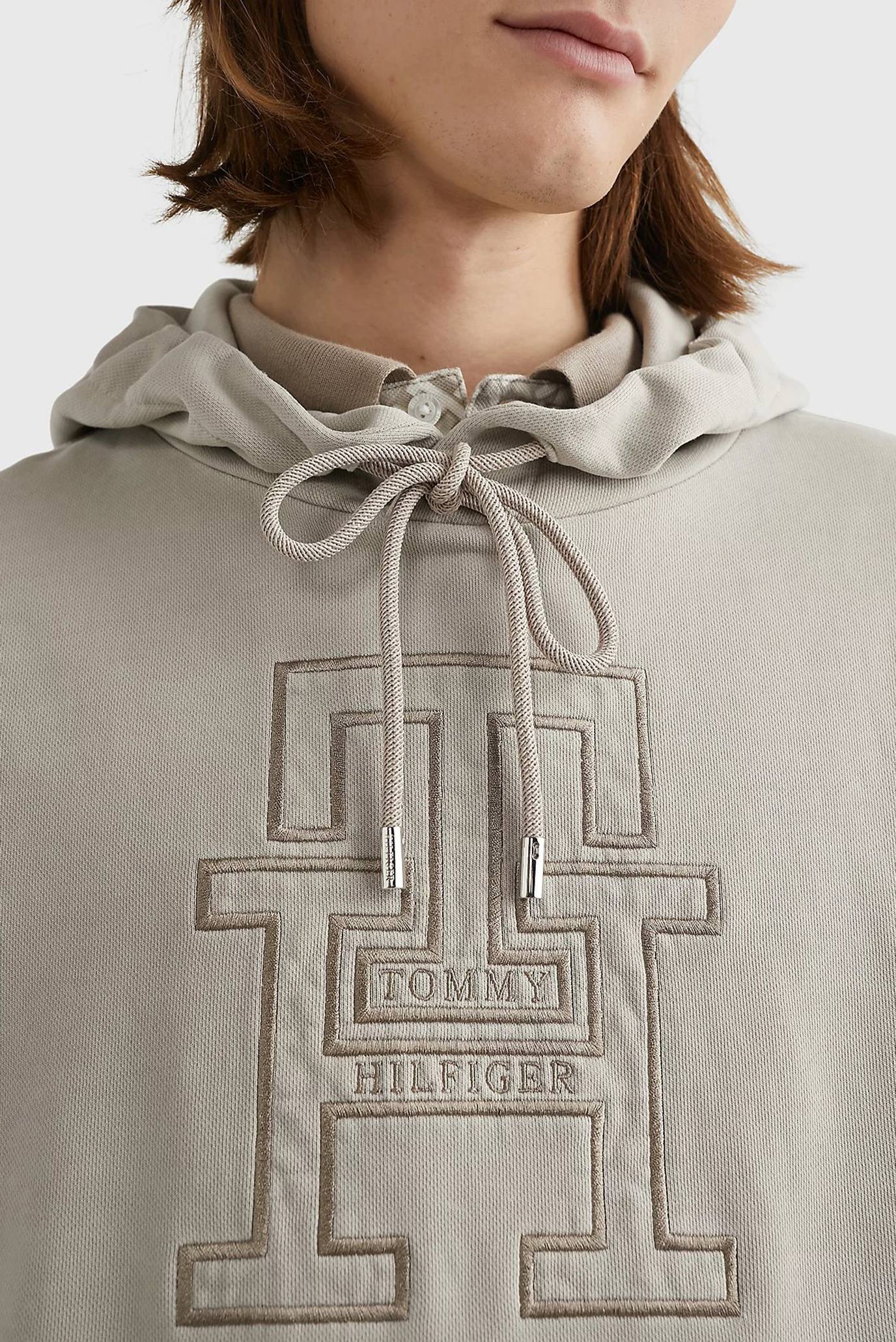 Мужское бежевое худи IMD GARMENT DYE 9