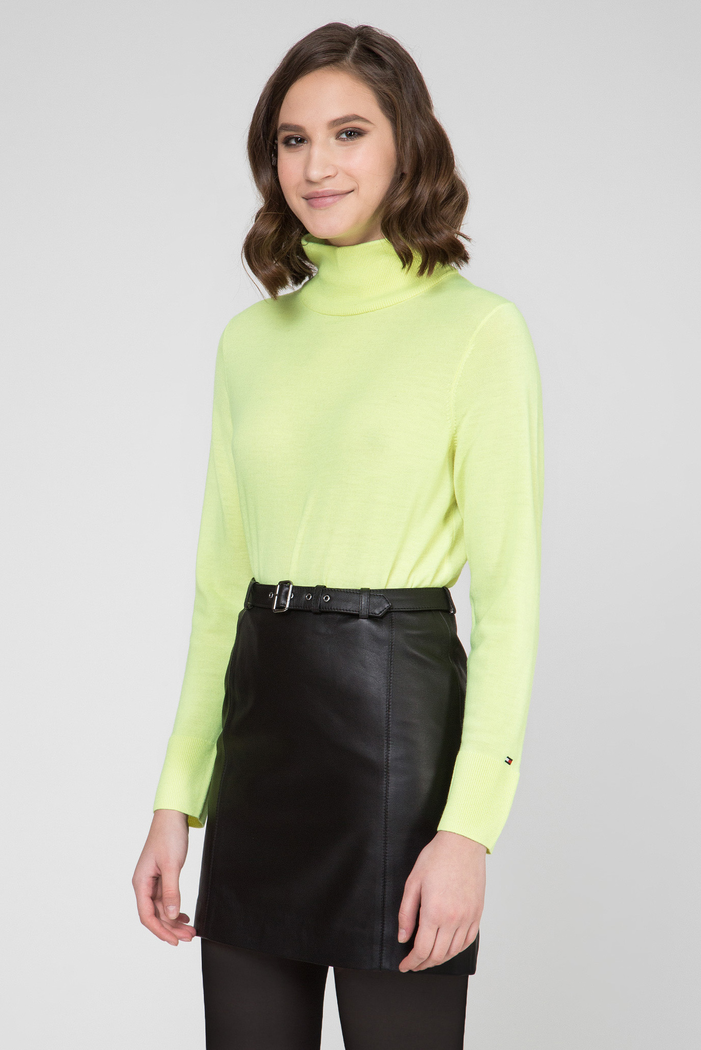 Женский желтый гольф JAKAYLA HIGH-NK 3