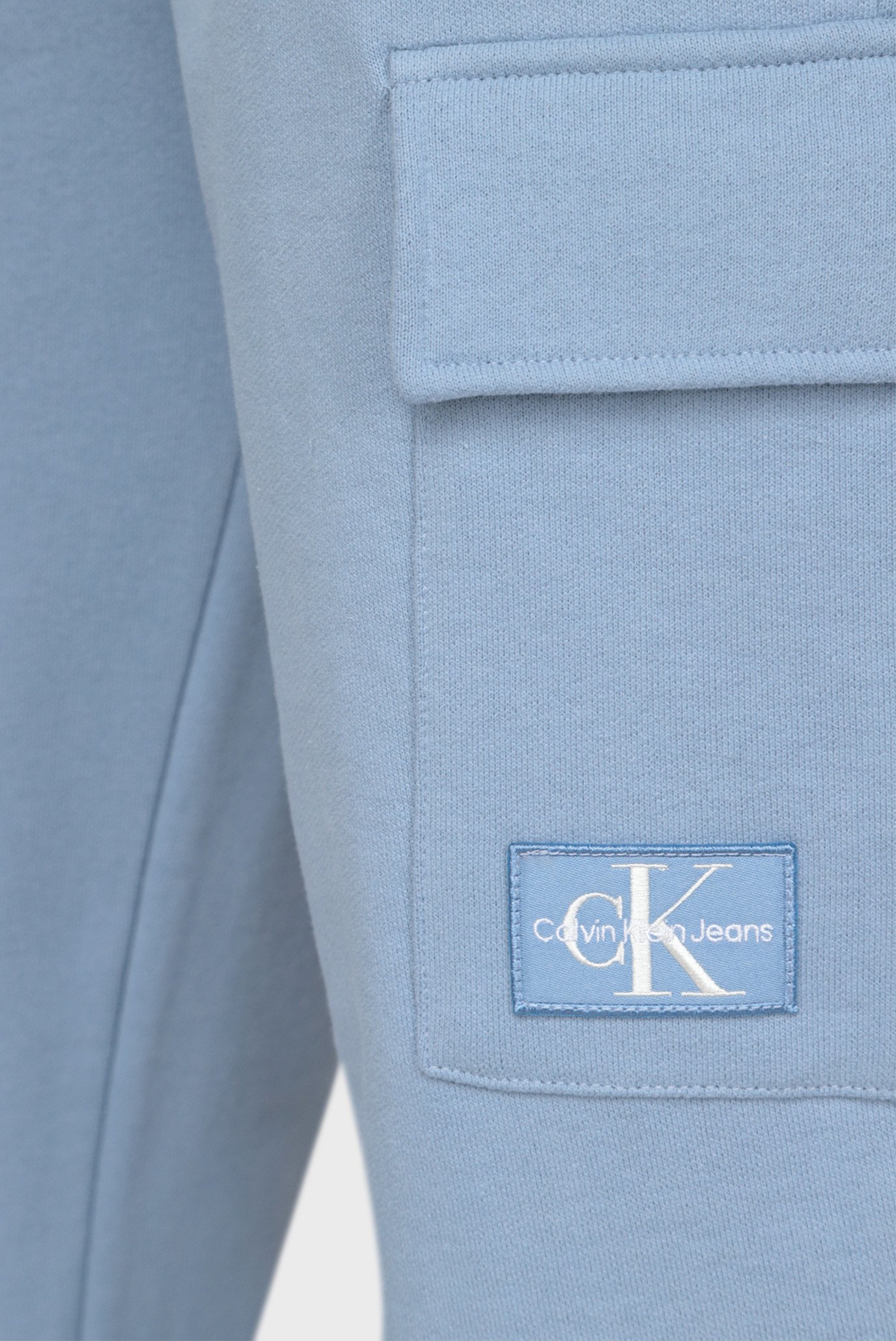 Женские голубые спортивные брюки BADGE CARGO JOG 3