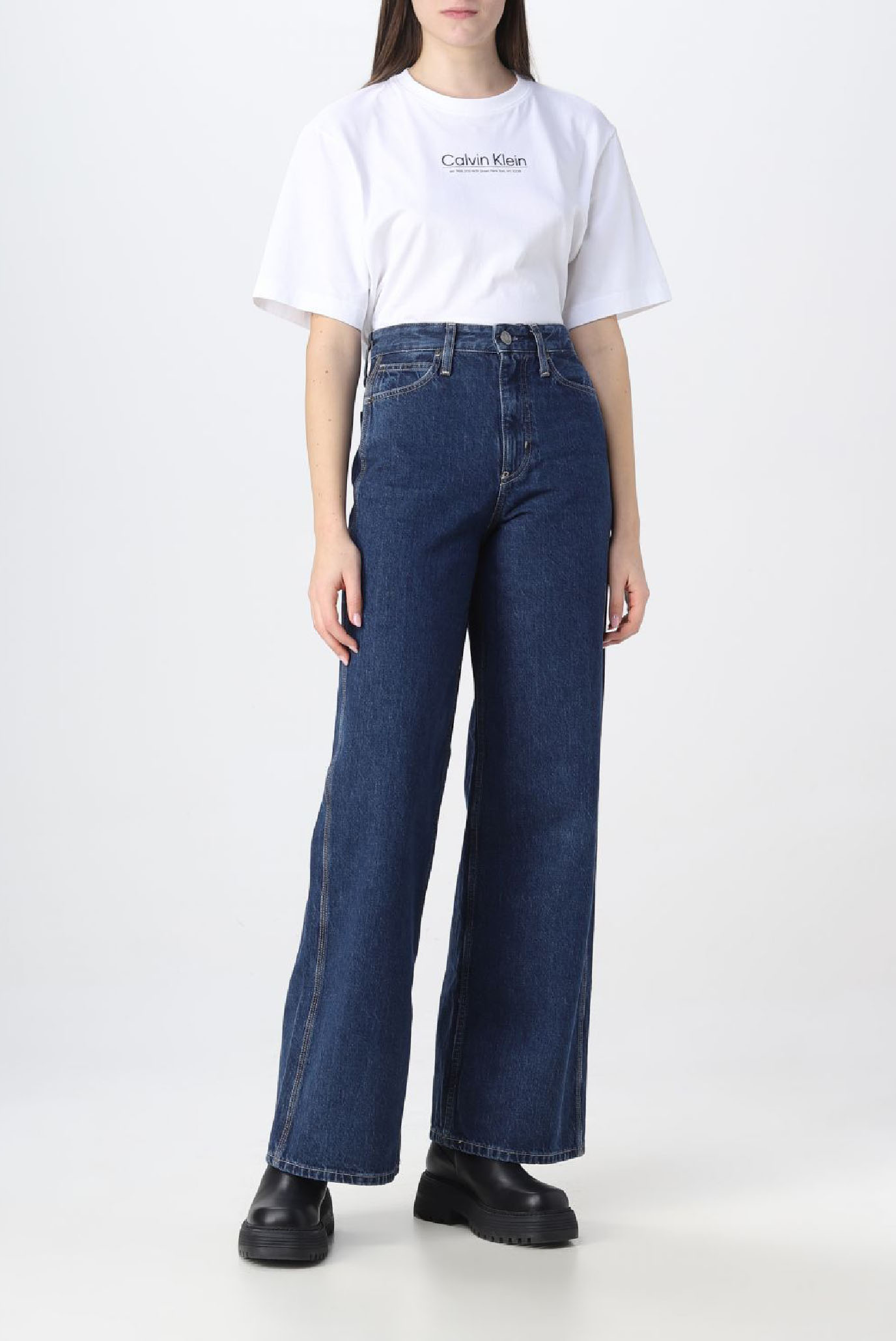 Джинсы HR WIDE - ARCHIVE BLUE RINSE 2