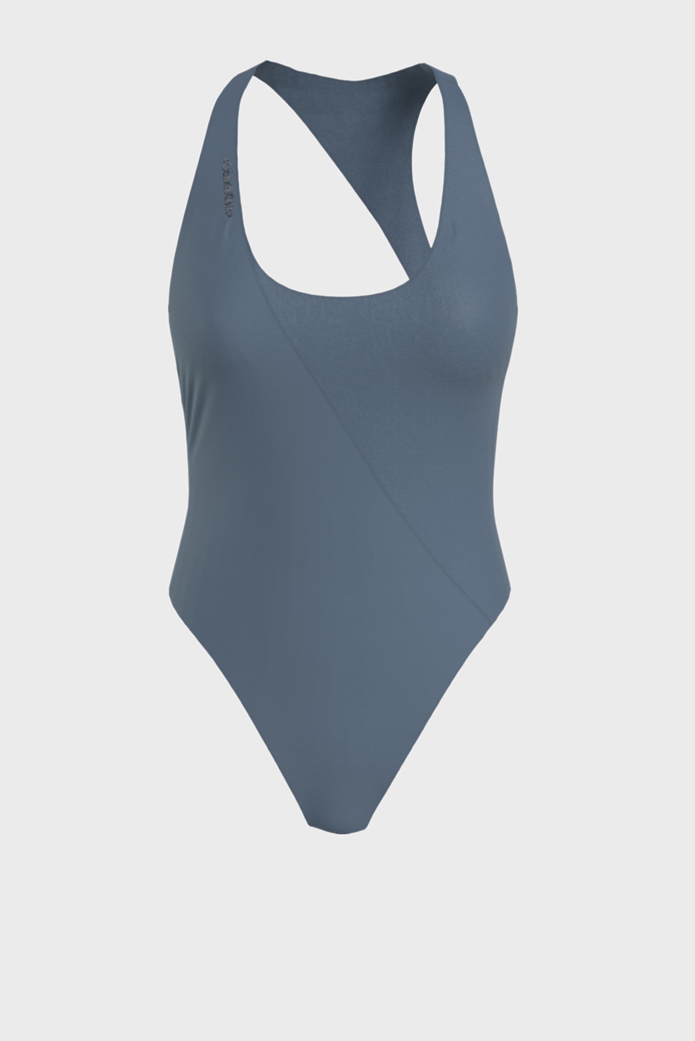 Женский серый купальник SCOOP BACK ONE PIECE-RP 2