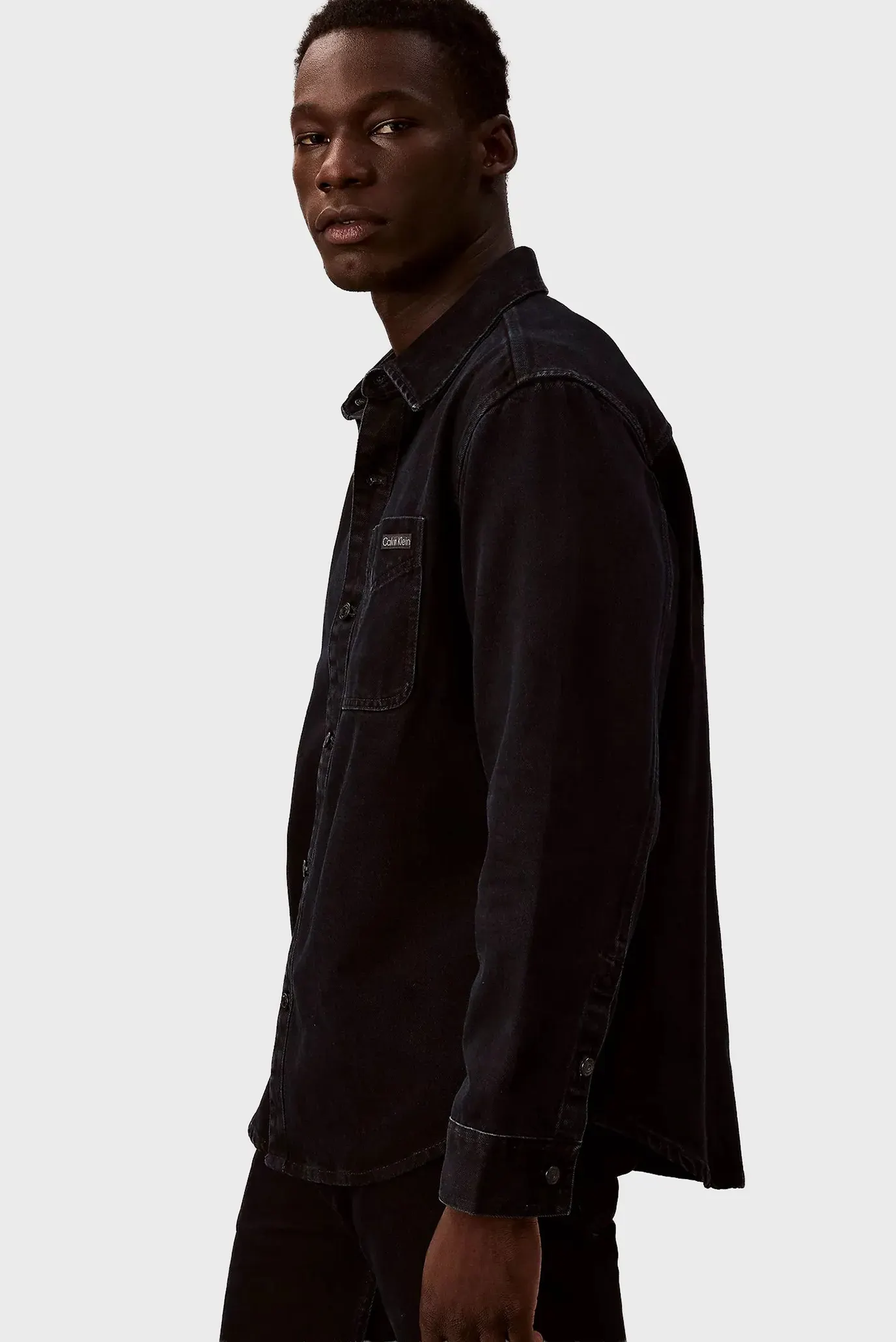 Рубашка/BLUE BLACK STONE 90S OVERSHIRT 3