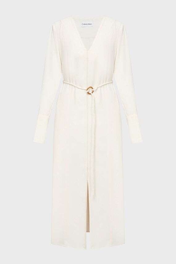 Платье SUSTAINABLE TWILL MIDI DRESS