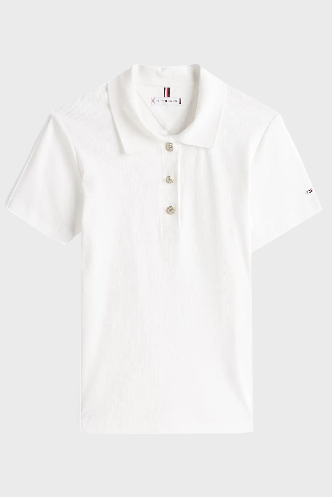Поло SLIM GOLD BUTTON POLO SS 5