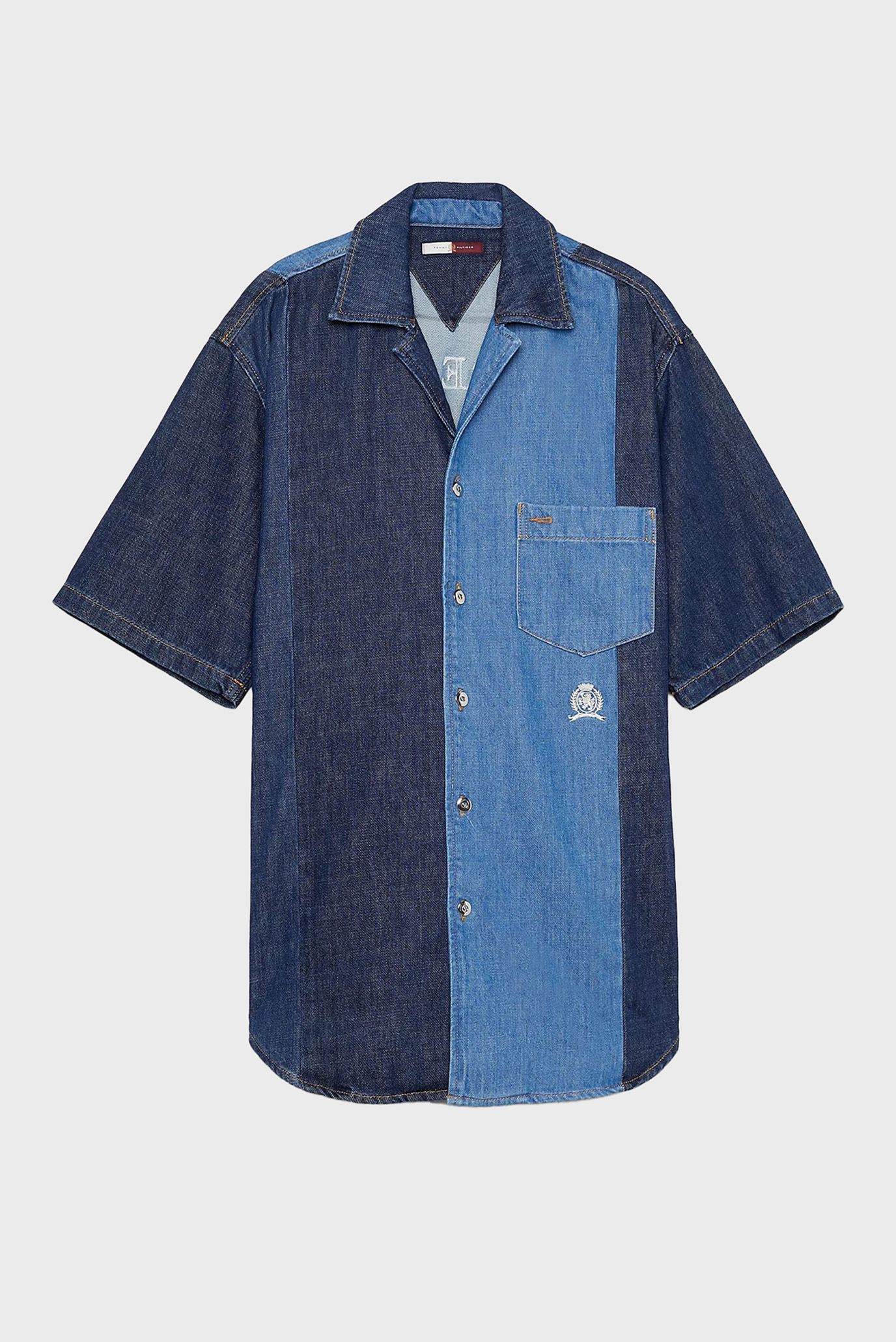 Рубашка с коротким рукавом THC DENIM PANELLED SS SHIRT 6