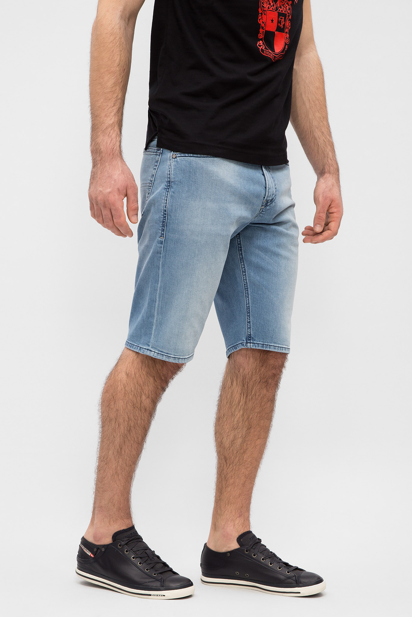 Мужские голубые джинсовые шорты THOSHORT CALZONCINI 7