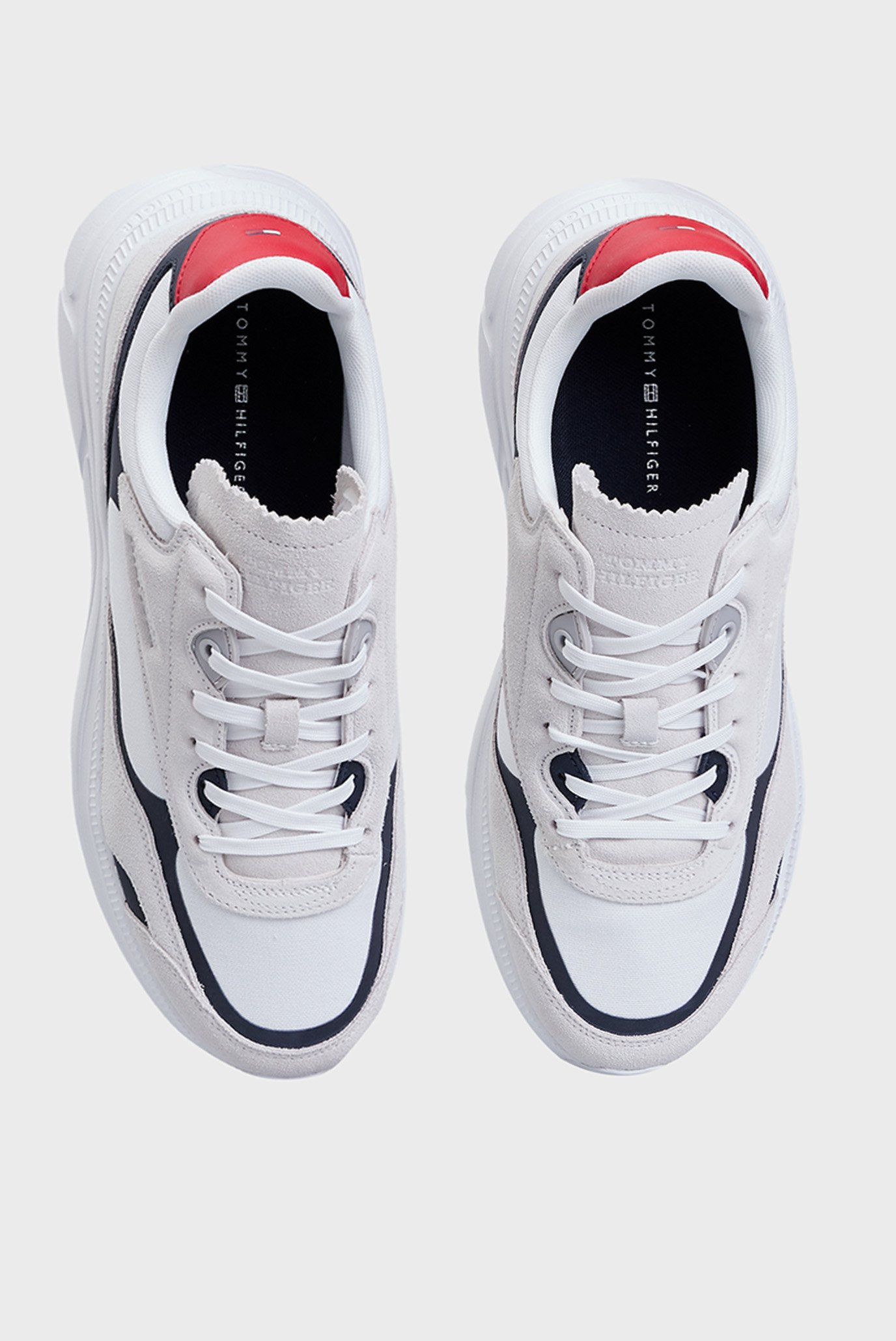 Мужские серые кожаные кроссовки MODERN RUNNER TECH PRINT 4