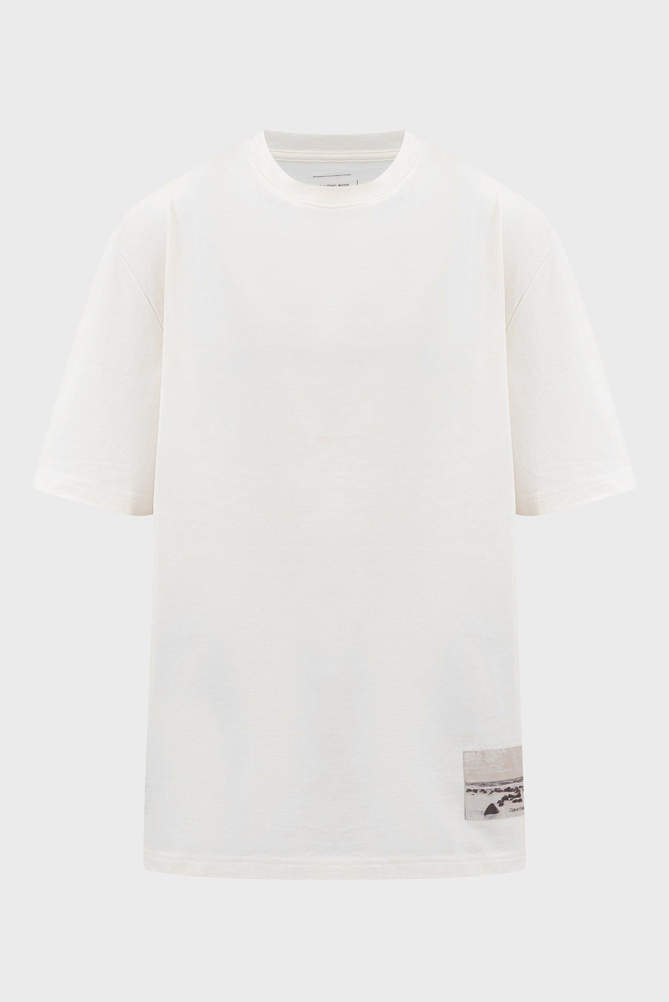 Мужская белая футболка LENTICULAR SHORELINE 4