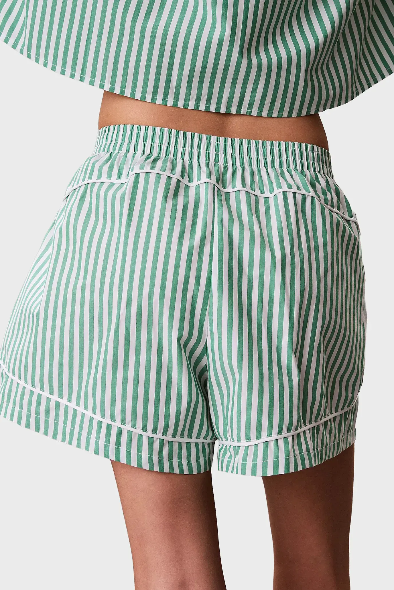 Шорты CK GRAPHIC POPLIN TRACK SHORT 5