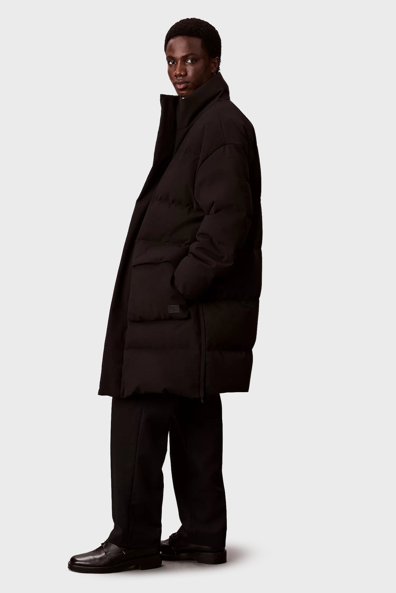 Куртка зимняя LS LAMINATED TWILL MOCK NECK LON 2