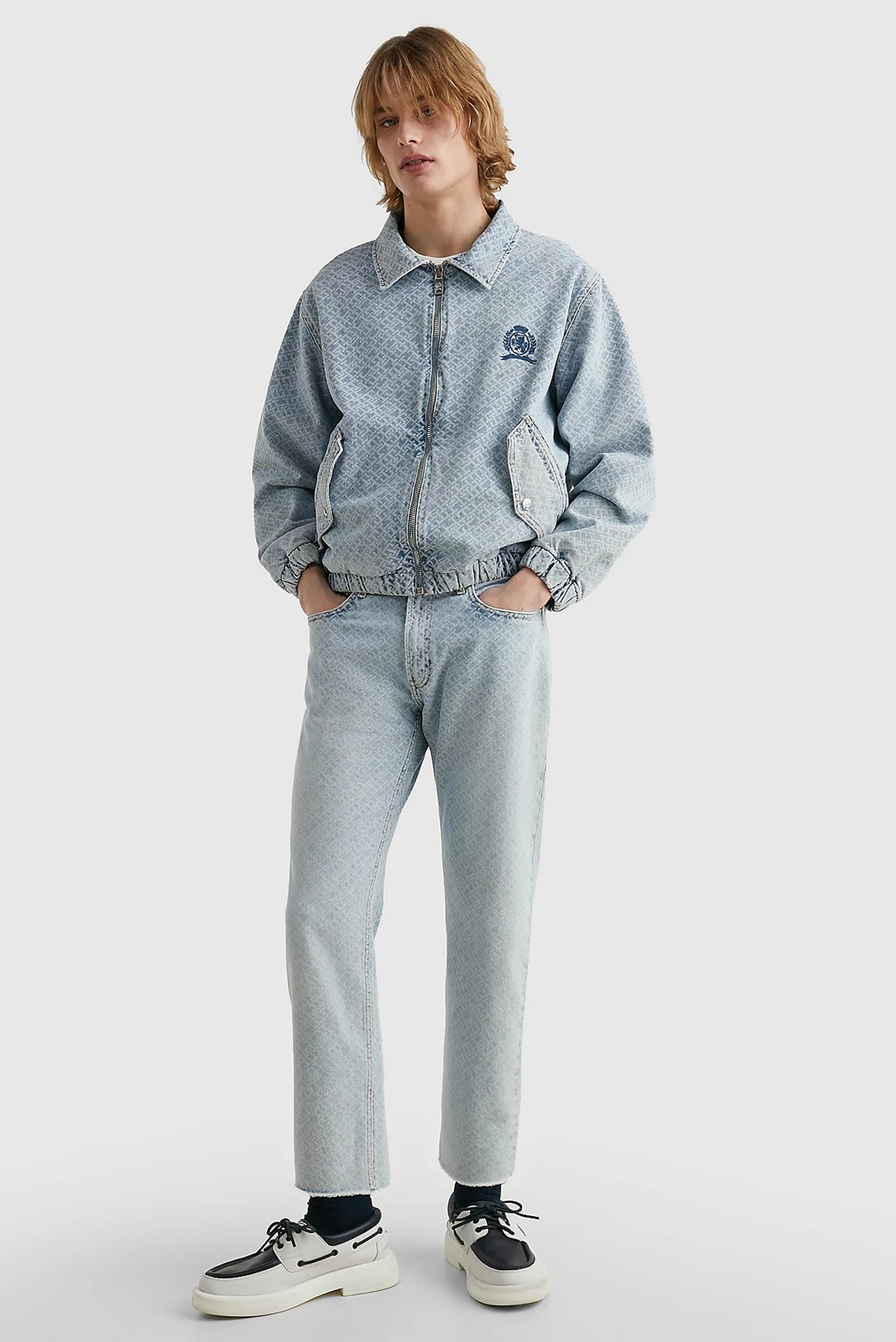 Куртка джинсовая THL MONOGRAM DENIM JACKET 1