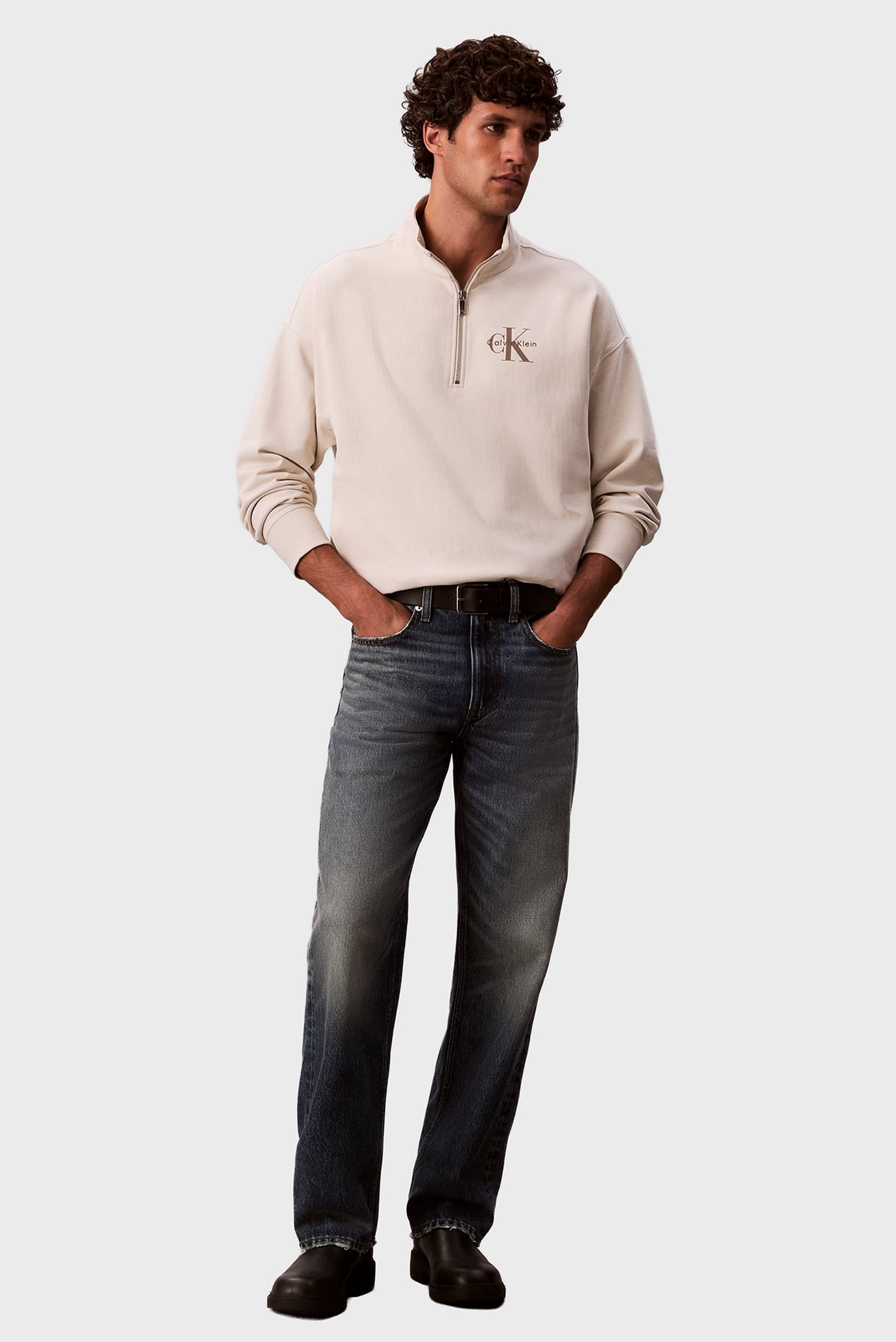 Свитшот LS PREMIUM TERRY MICRO MONOLOGO 2