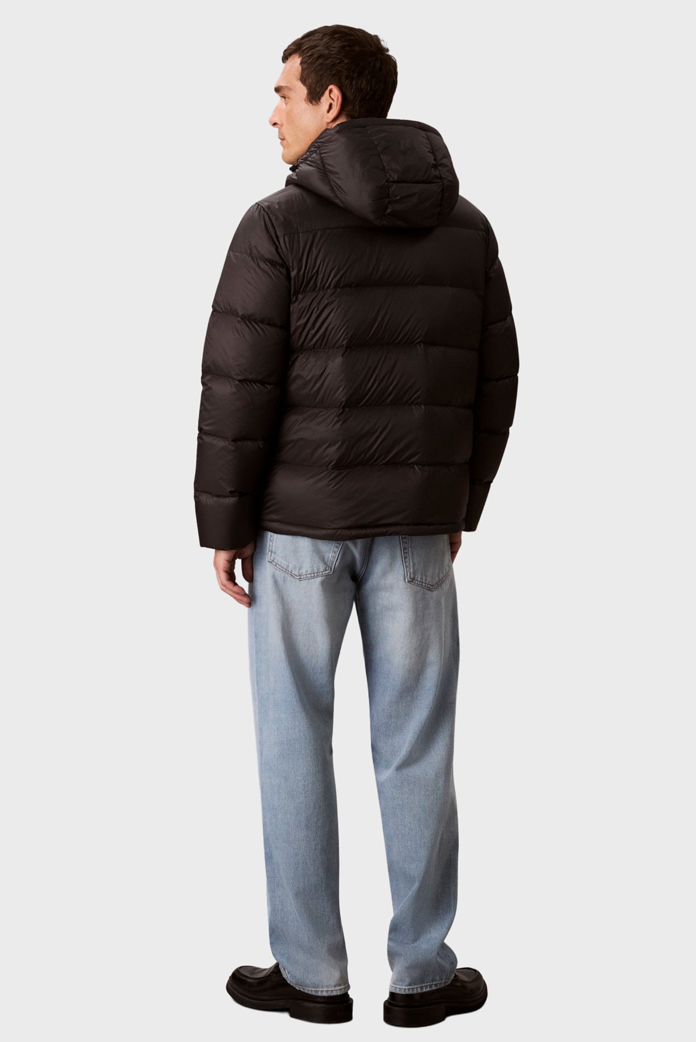 Куртка зимняя/LS NYLON ZIP OFF HOOD DOWN PUFFE 3