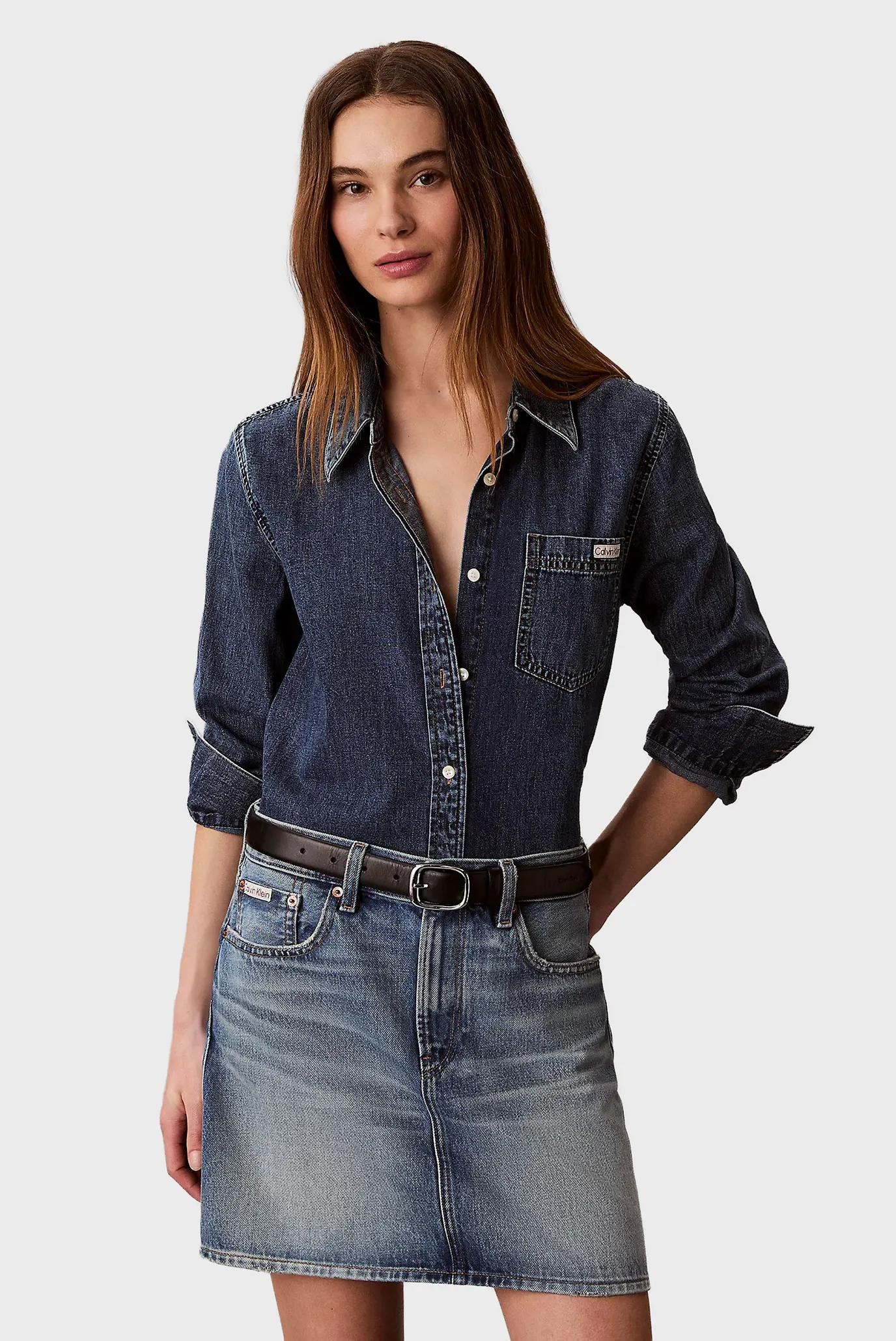 Юбка 90S MINI SKIRT BASSET BLUE 1