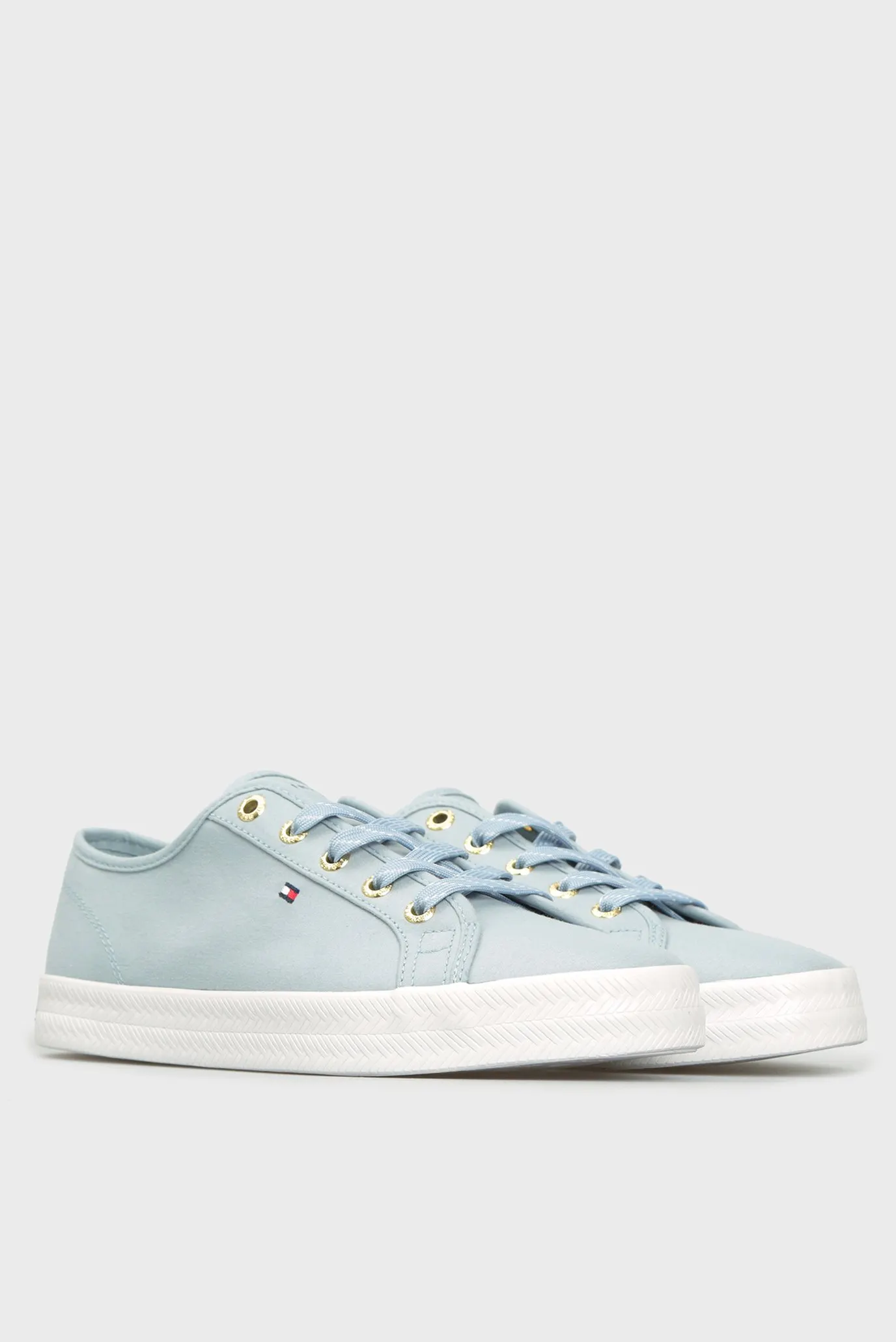 Женские голубые кеды ESSENTIAL SNEAKER 3