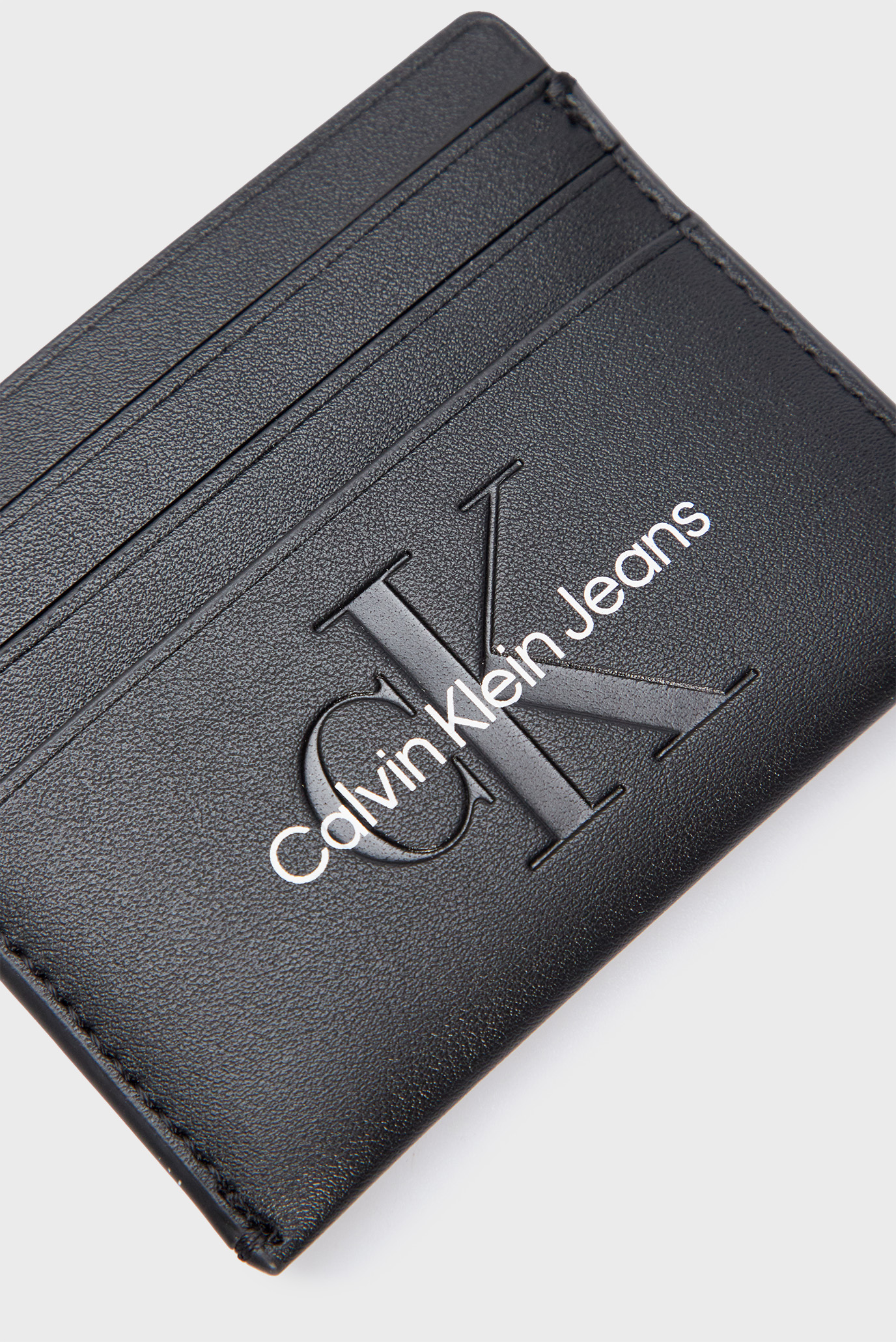 Женский черный кардхолдер SCULPTED CARDCASE 6CC MONO 2