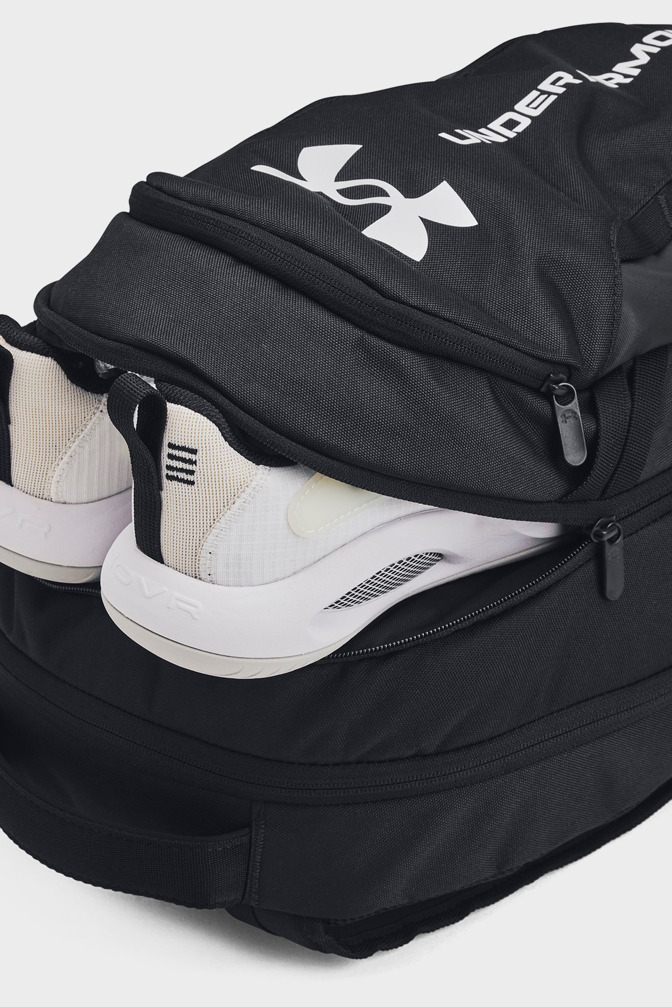 Черный рюкзак UA Hustle 6.0 Backpack 6