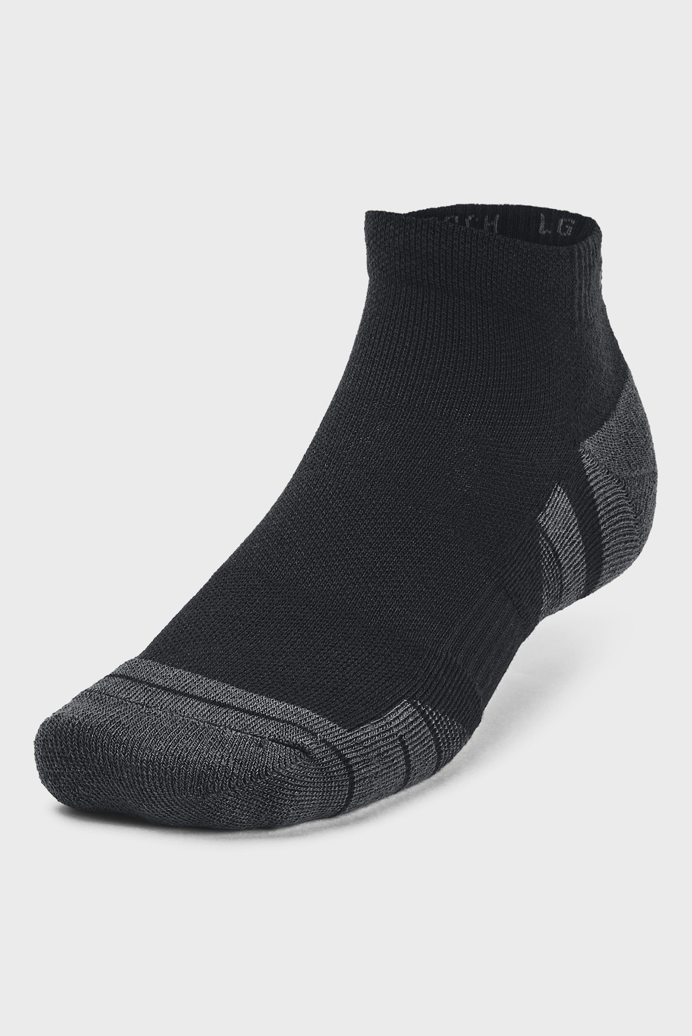 Черные носки (3 пары) UA Performance Tech 3pk LowUnder Armour Черные носки (3 пары) UA Performance Tech 3pk Low 3