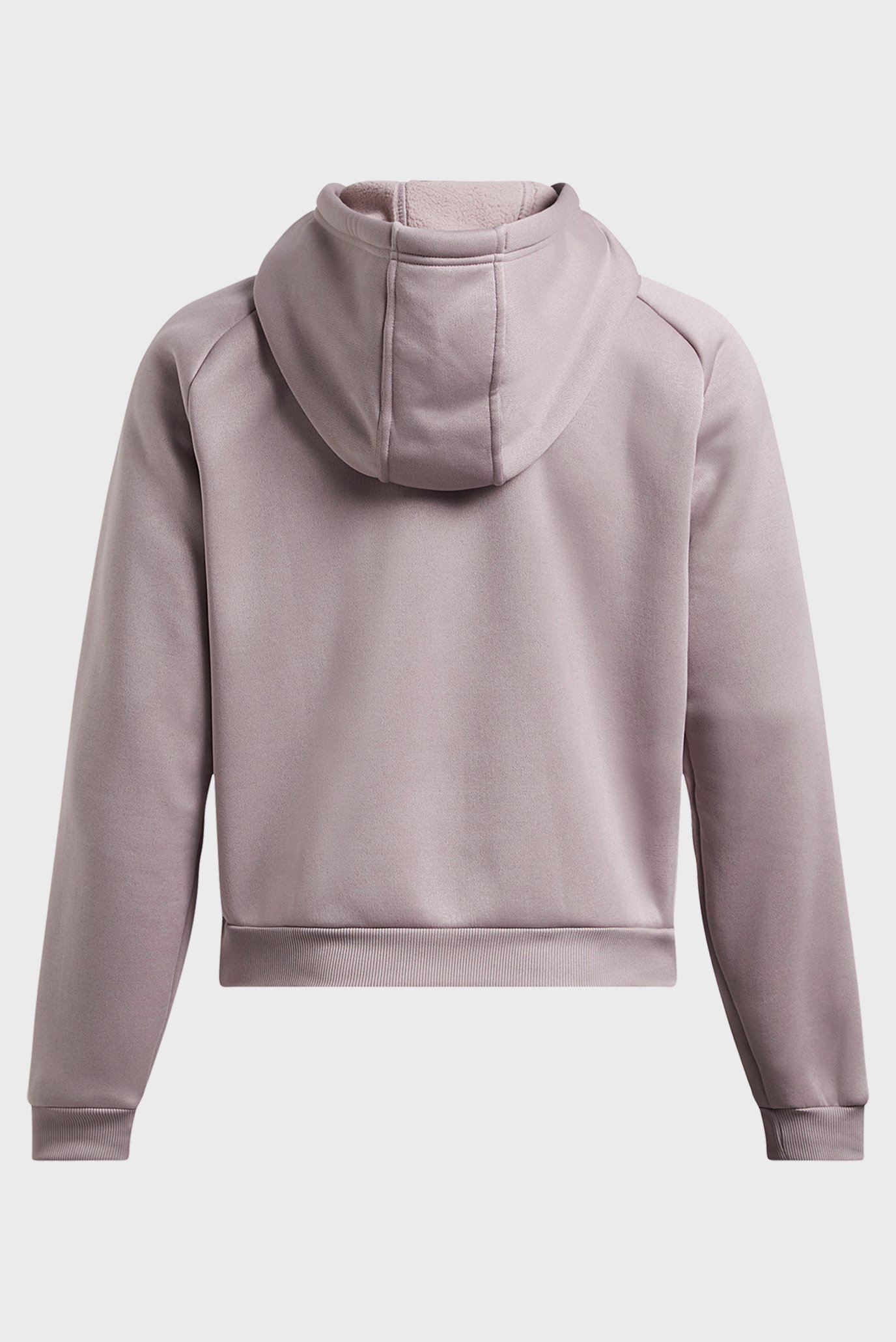 Женское пудровое худи UA Armour Flc Pro Hdy 5