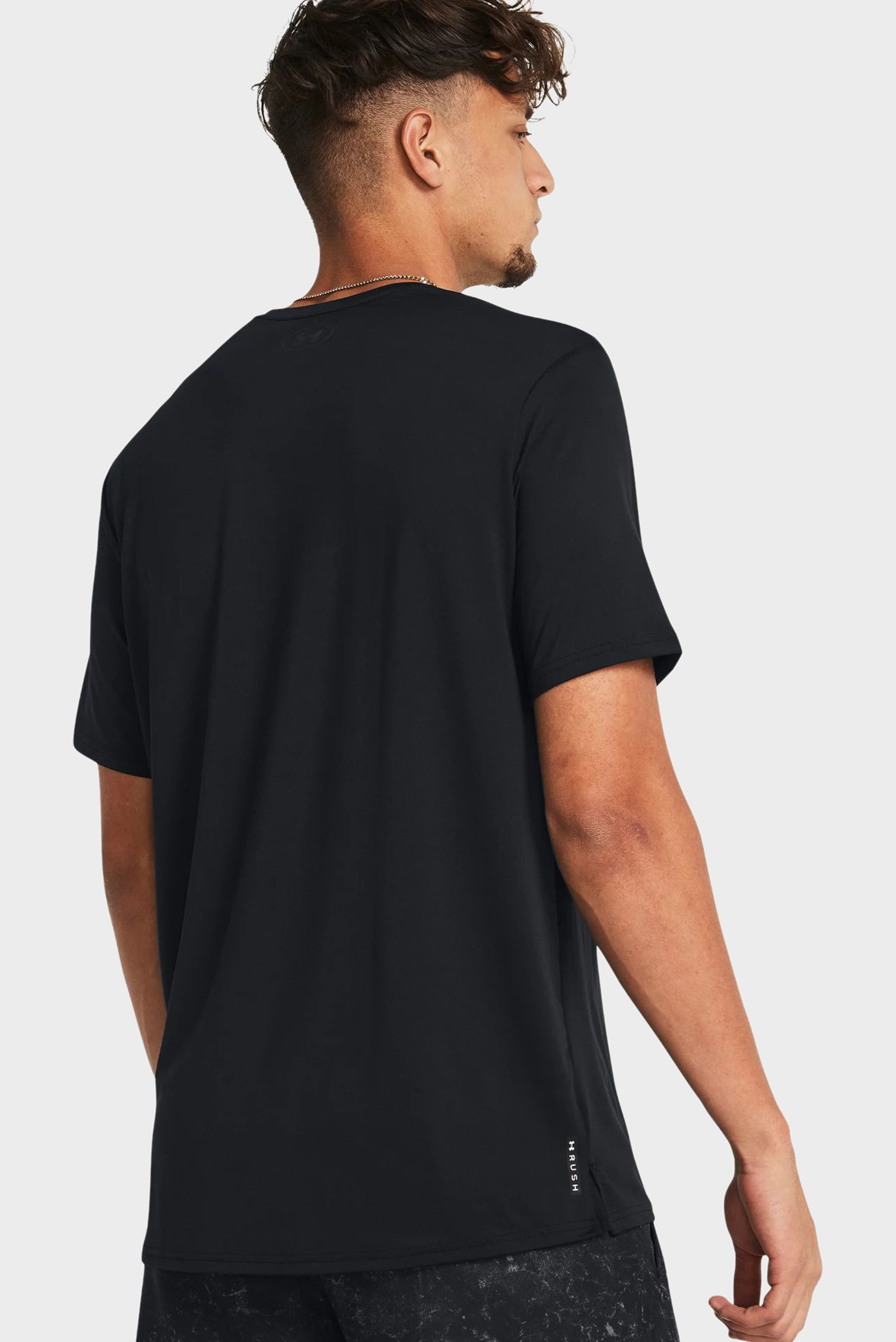 Мужская черная футболка Vanish EnergyUnder Armour Мужская черная футболка Vanish Energy 2