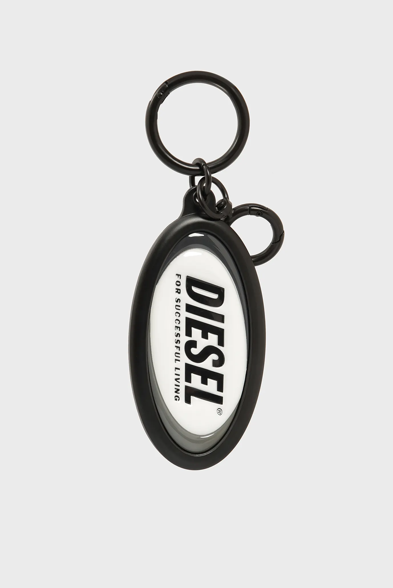 Мужской черный брелок для ключей 4