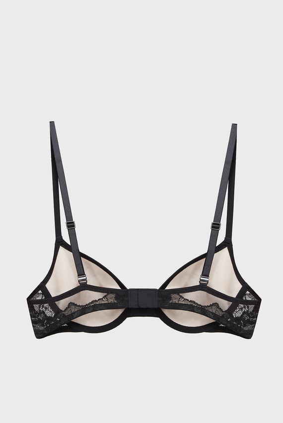 Женский черный бюстгальтер DEMI