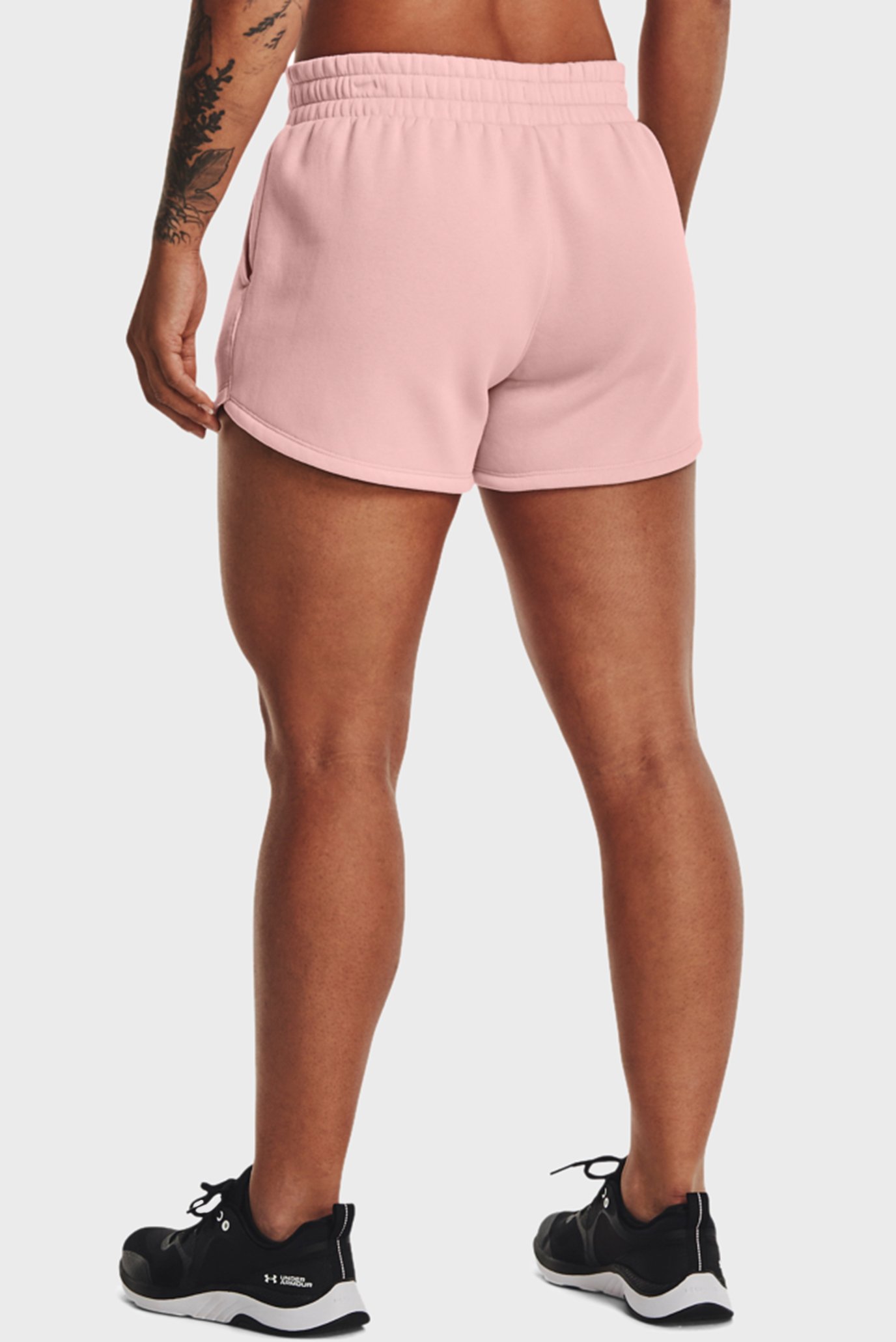 Женские розовые шорты Rival Fleece Short 3