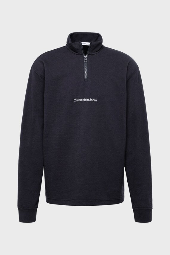 Лонгслив INSTIT HALF ZIP OTTOMAN TEE