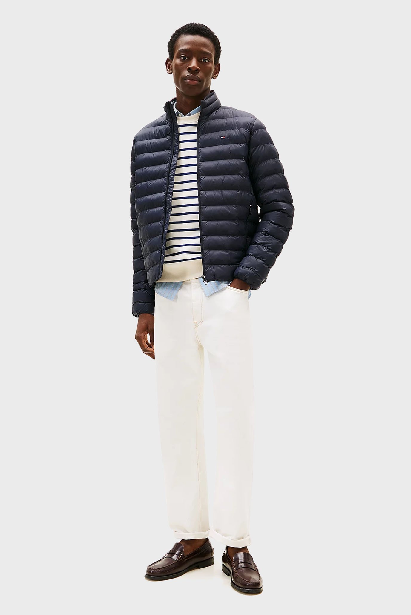 Мужская темно-синяя куртка CORE PACKABLE RECYCLED 2