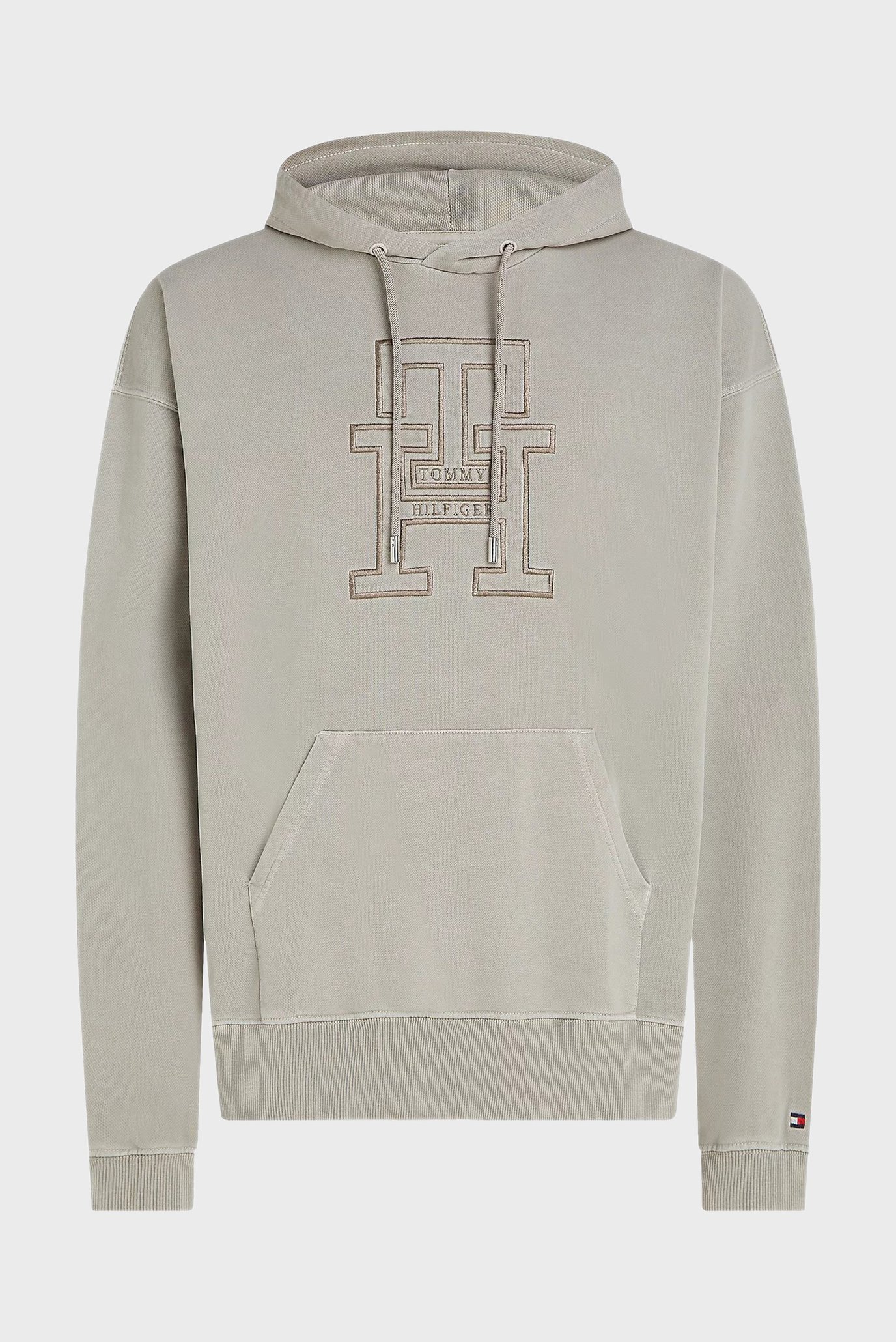 Мужское бежевое худи IMD GARMENT DYE 10