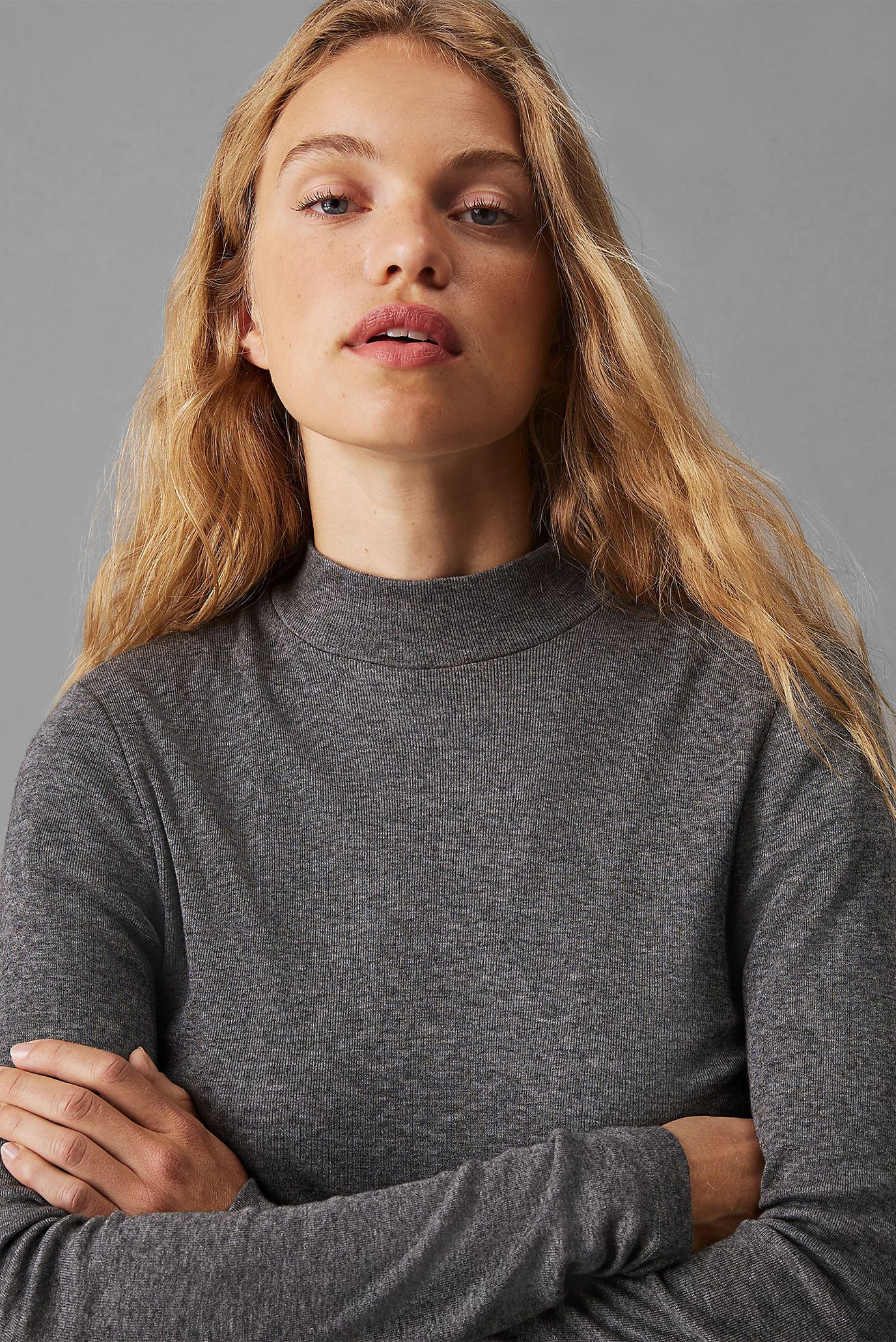 Топ WOOL BLEND JERSEY LS TOP 4