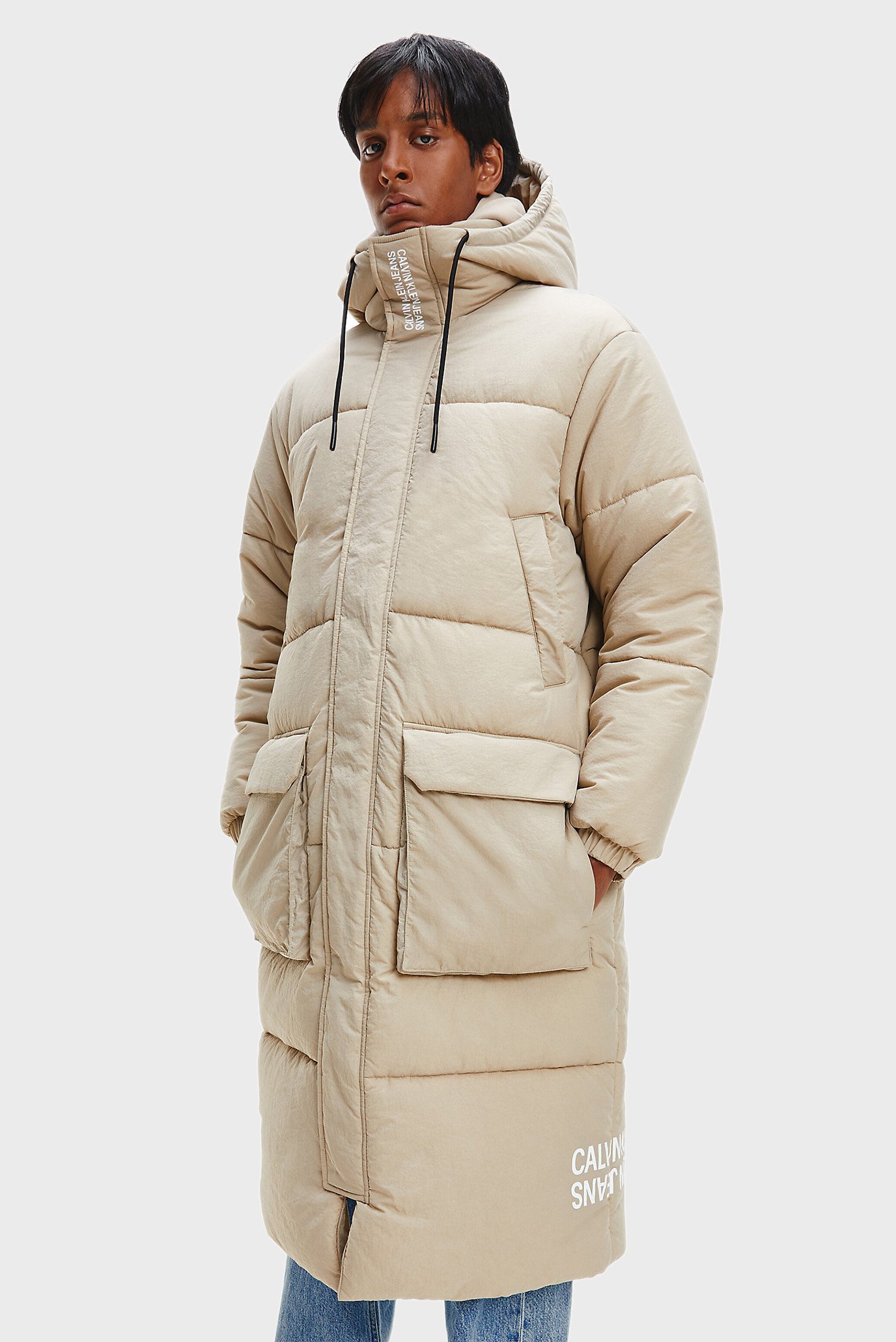 Мужская бежевая куртка SUSTAINABLE 6