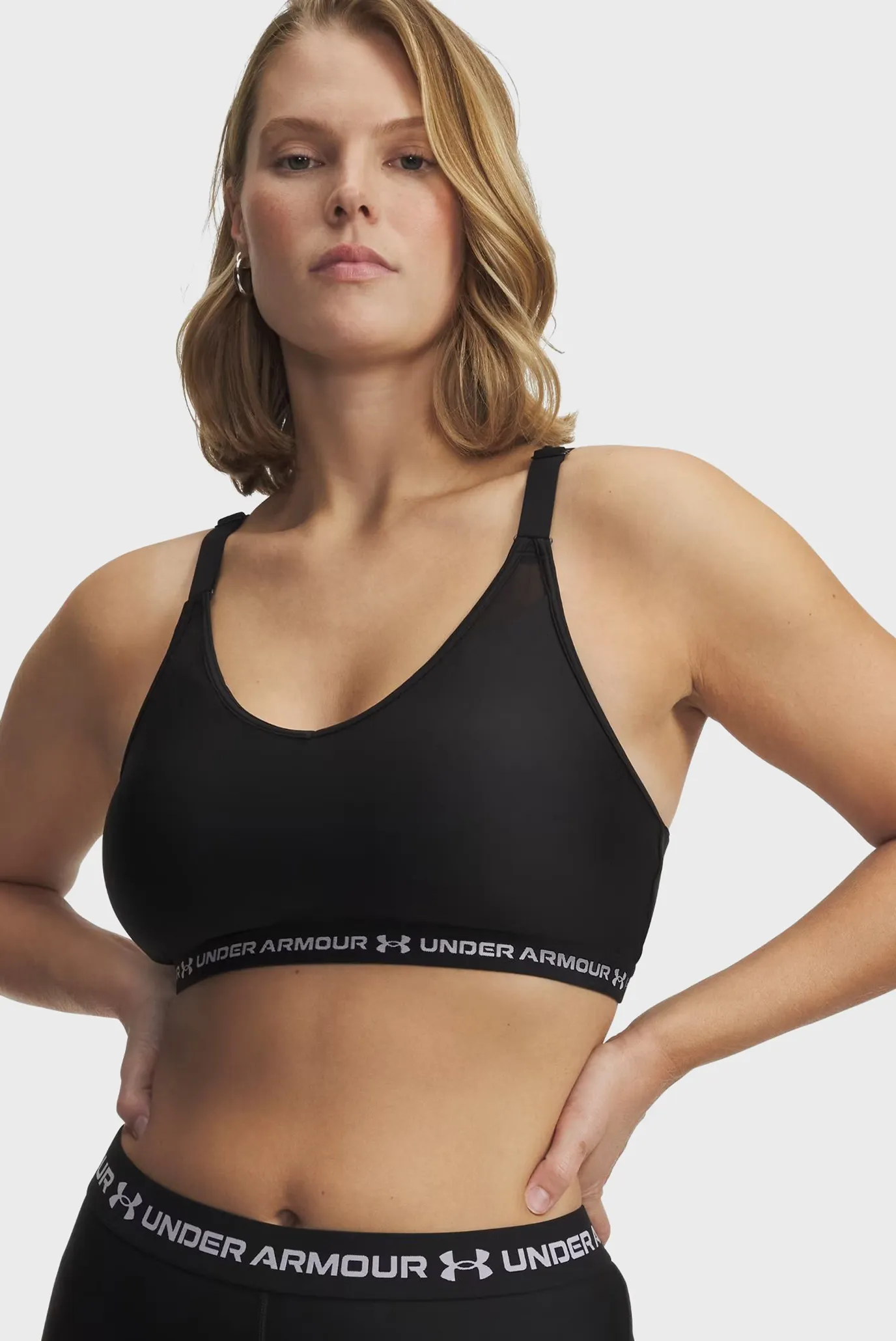 Топ UA Crossback Low Bra-BLK 4