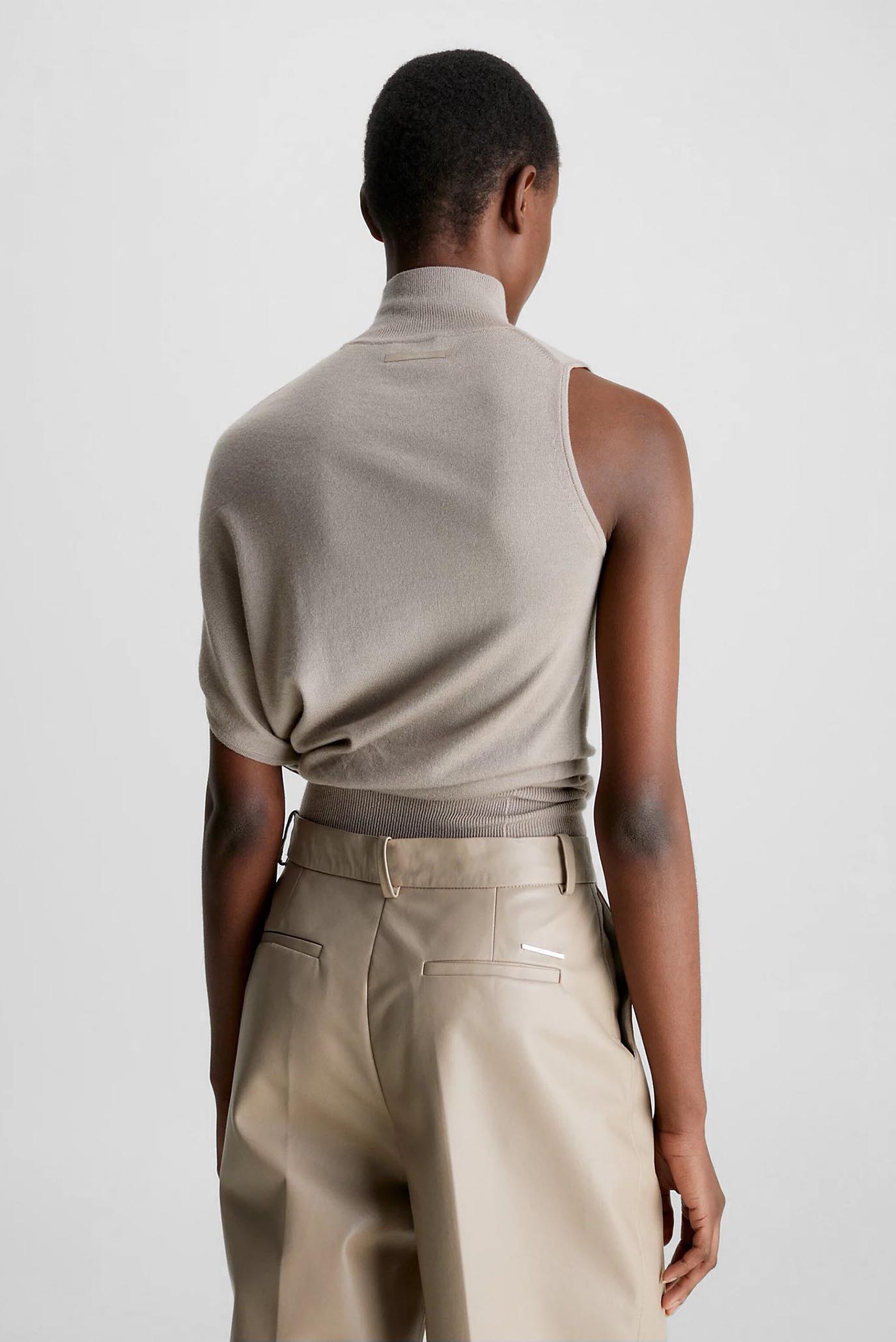 Свитер EXTRA FINE WOOL GATHERED SWEATER 3