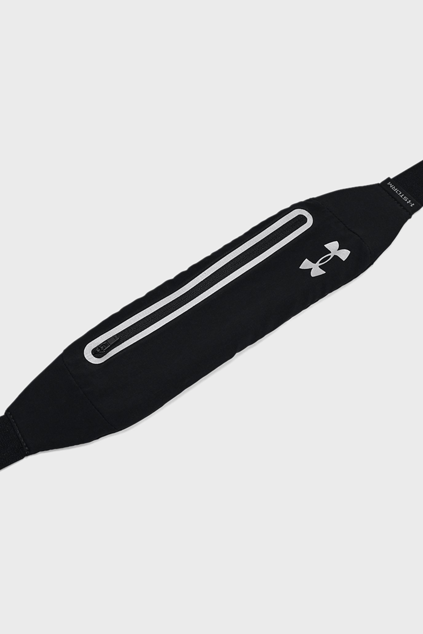 Черная поясная сумка UA Flex Speedpocket Run Belt 3