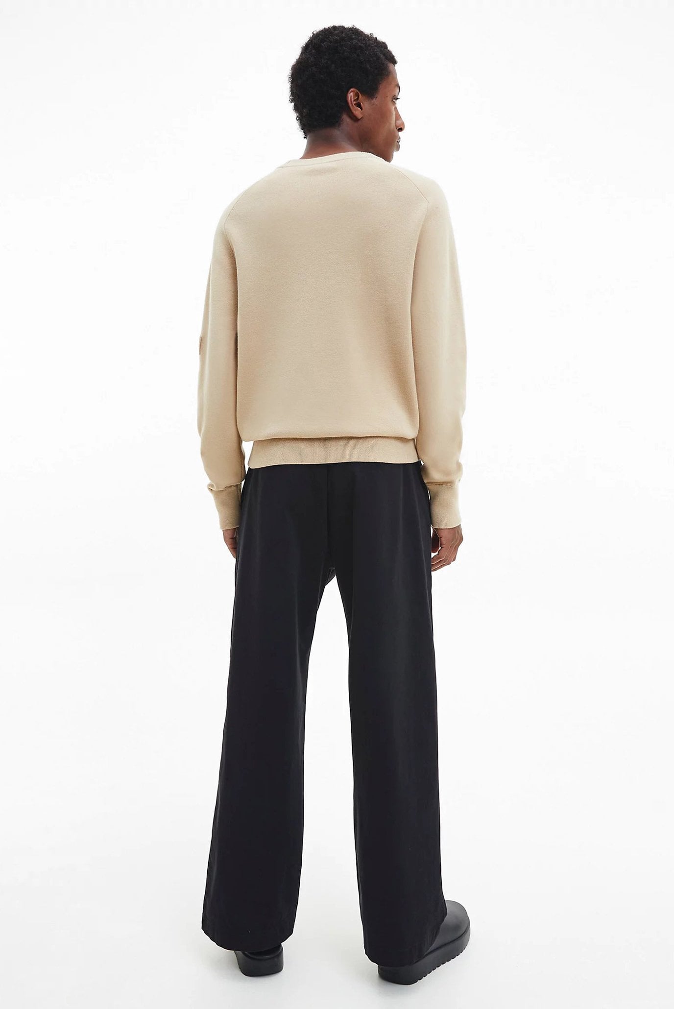 Мужской бежевый джемпер MILANO STITCH COMFORT 7