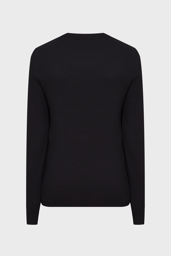 Лонгслив LOGO TAB RIB LS TEE