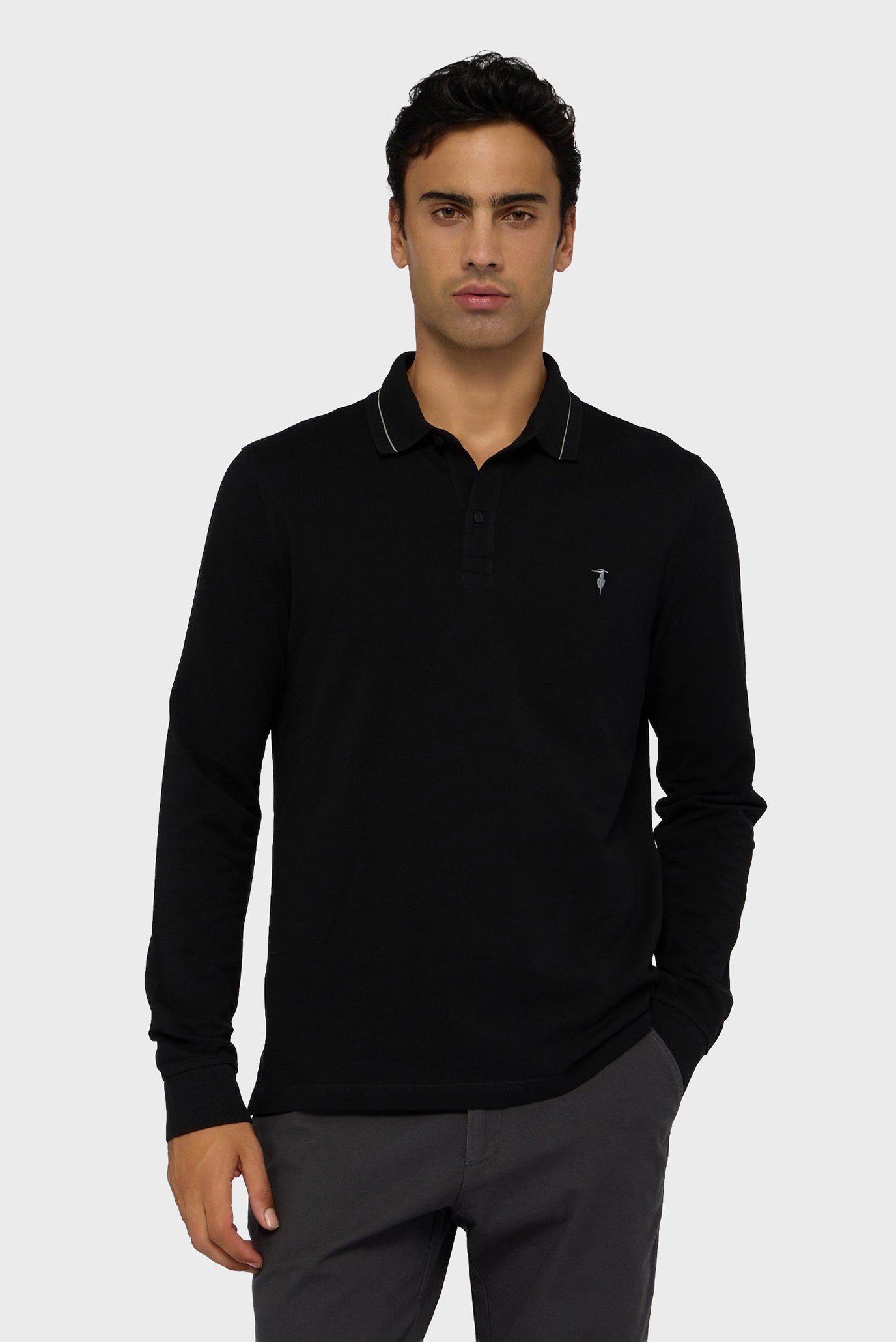 Поло с длинным рукавом MTP03J91 REGULAR FIT LS POLO - PIQUET 1
